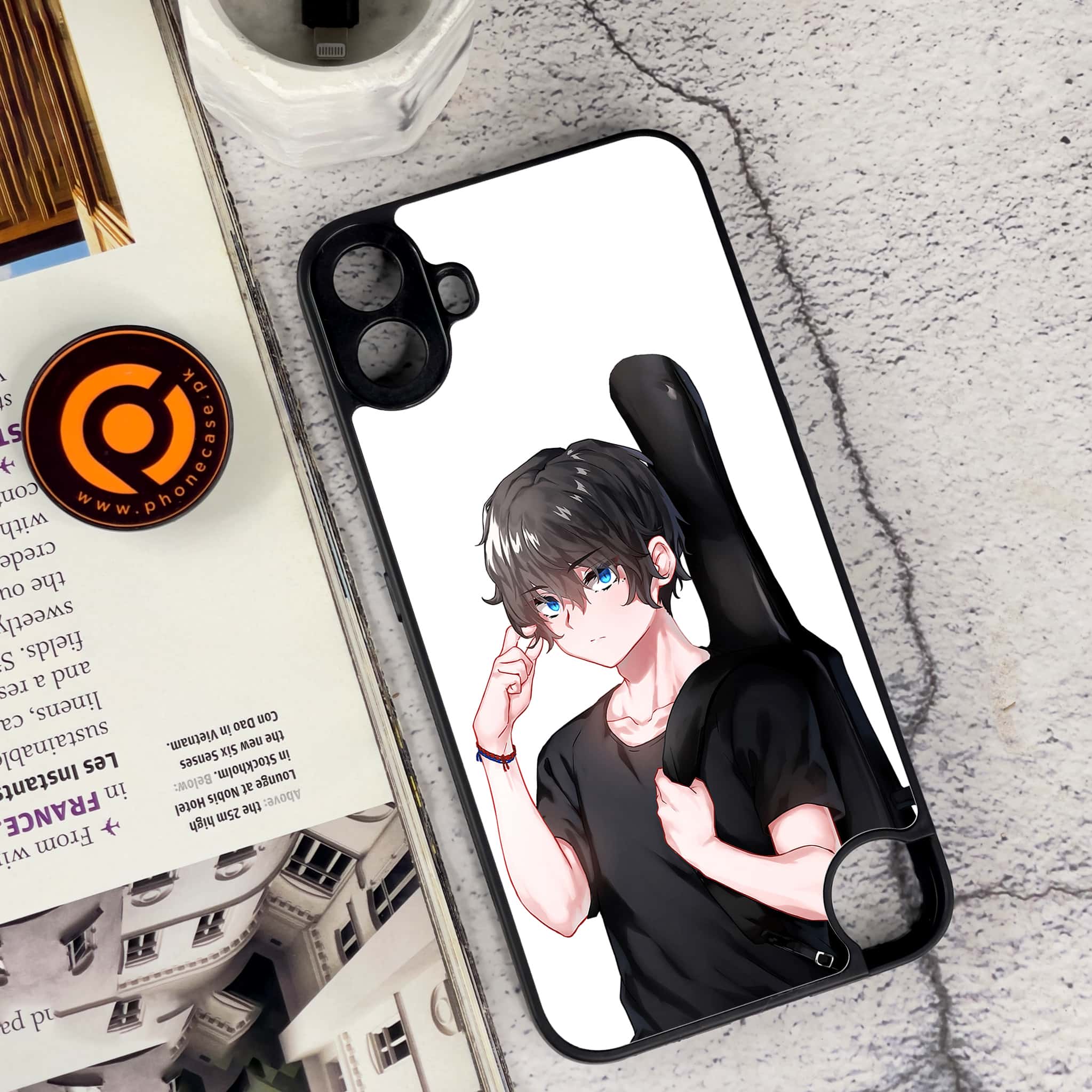 Nothing CMF Phone 1 - Anime Series - Premium Metal Printed soft Bumper Shock Proof Case