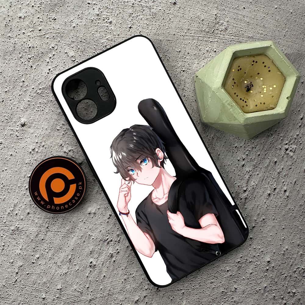 Nothing Phone 2 - Anime Series - Premium Metal  Printed soft Bumper shock Proof Case