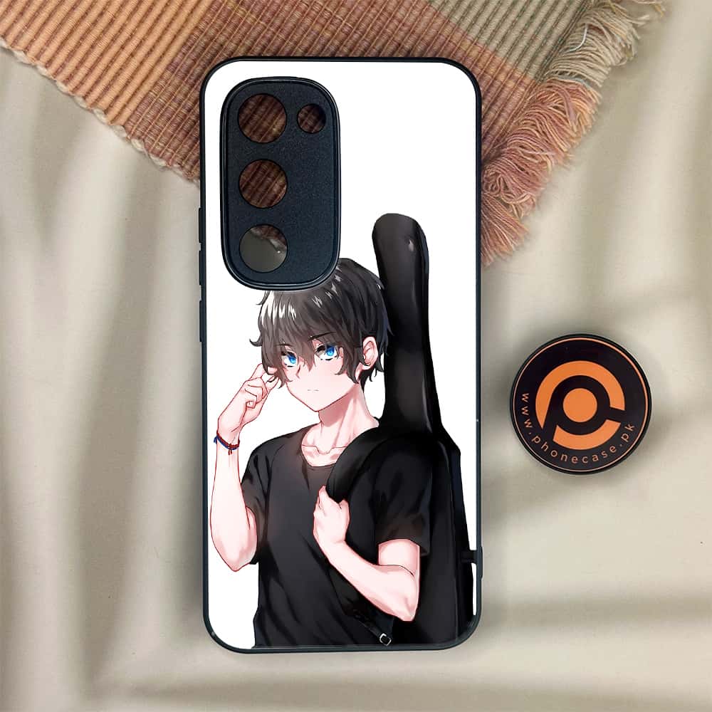 Tecno Spark 40 Pro Plus - Anime Series - Premium Metal Printed soft Bumper shock Proof Case