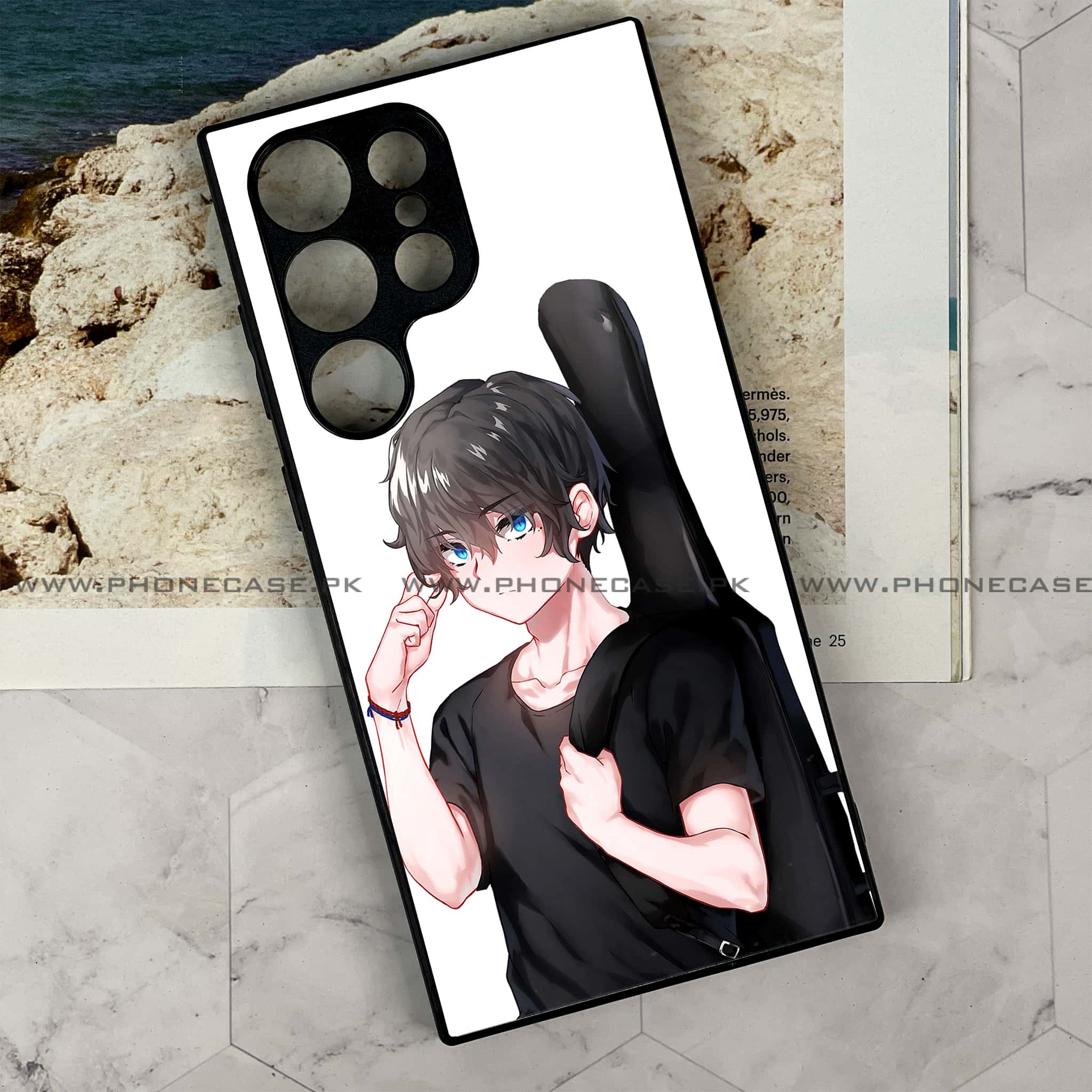 Samsung Galaxy S24 Ultra - Anime Series - Premium Metal Printed soft Bumper shock Proof Case