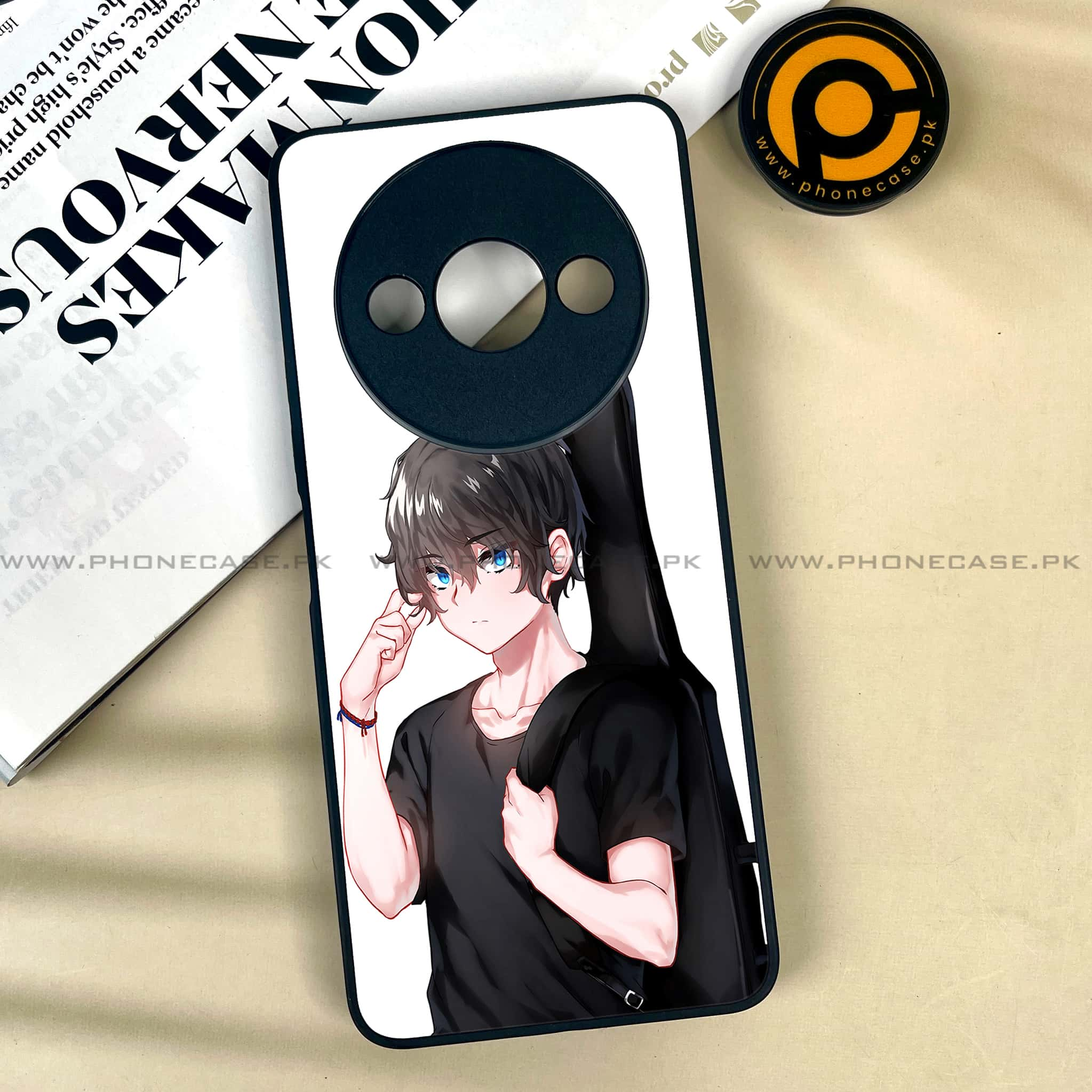 Xiaomi Redmi A3x - Anime Series - Premium Printed Metal soft Bumper shock Proof Case