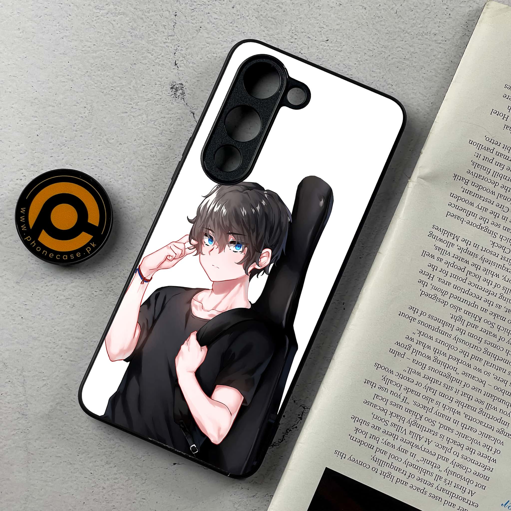 Vivo Y04 - Anime Series - Premium Metal Printed Soft Bumper Shockproof Case