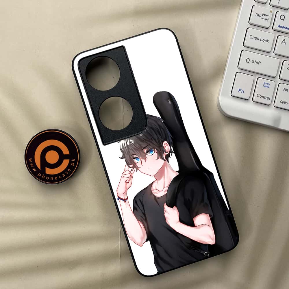 Honor X7b - Anime Series - Premium Metal  Printed soft Bumper shock Proof Case