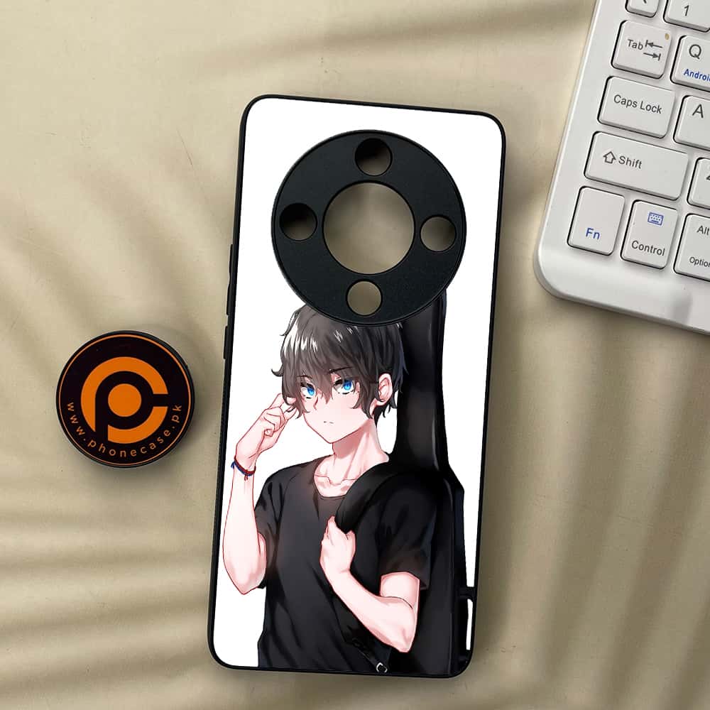 HONOR X9b 5G - Anime Series - Premium Metal  Printed soft Bumper shock Proof Case