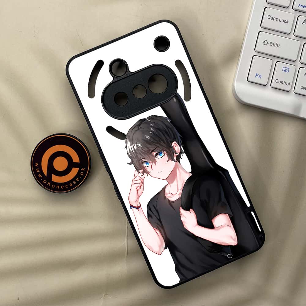 Nothing Phone 3a - Anime Series - Premium Metal  Printed soft Bumper shock Proof Case