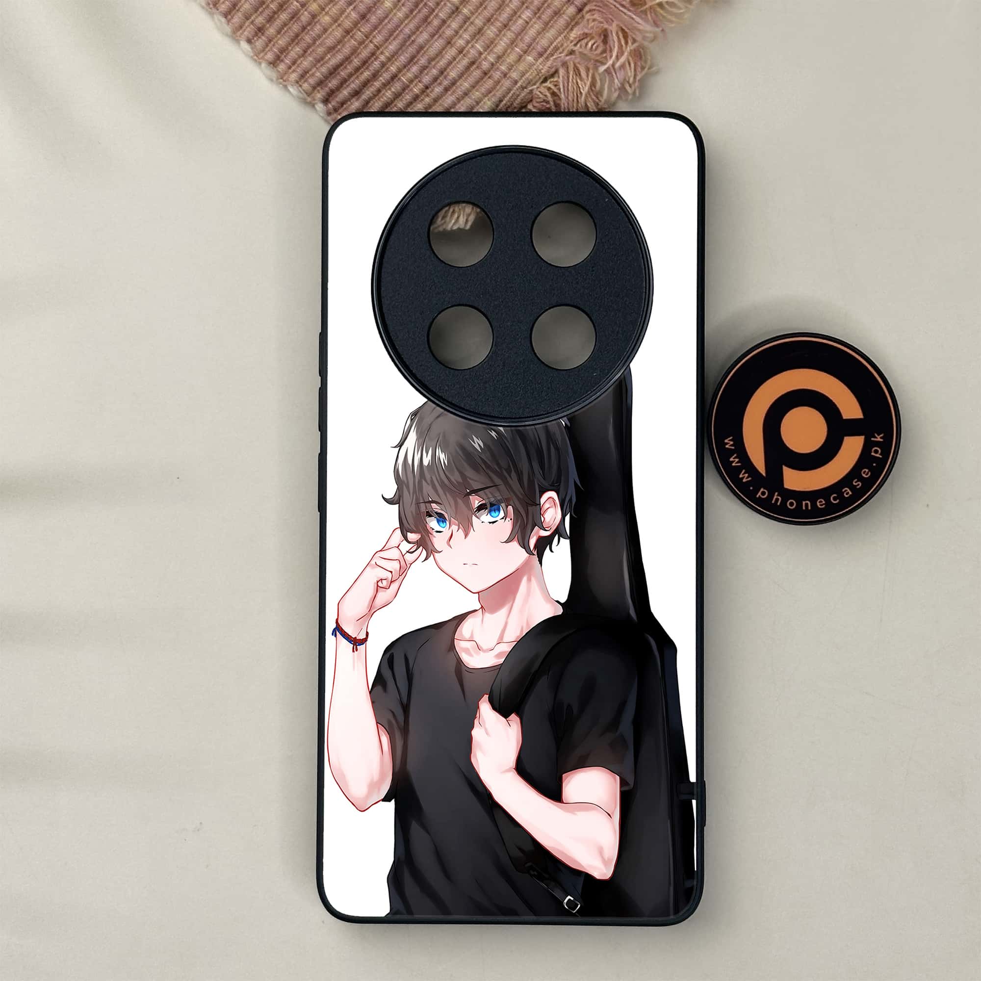 Honor X9c 5G - Anime Series - Premium Metal Printed soft Bumper shock Proof Case