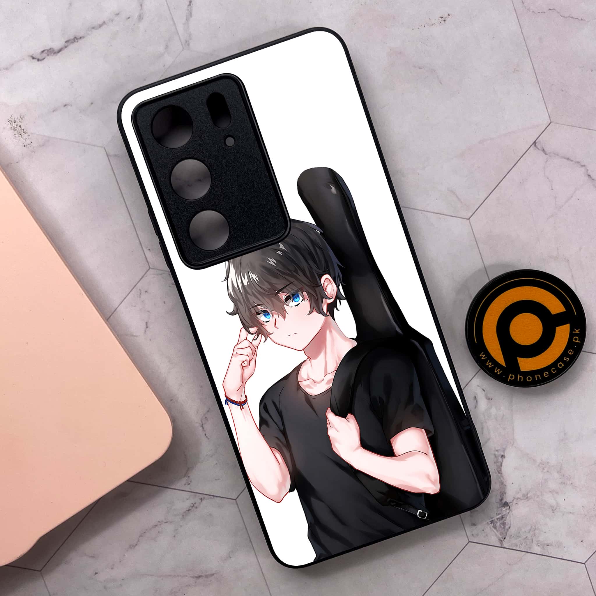 Realme C75x 4G - Anime Series - Premium Metal Printed soft Bumper shock Proof Case