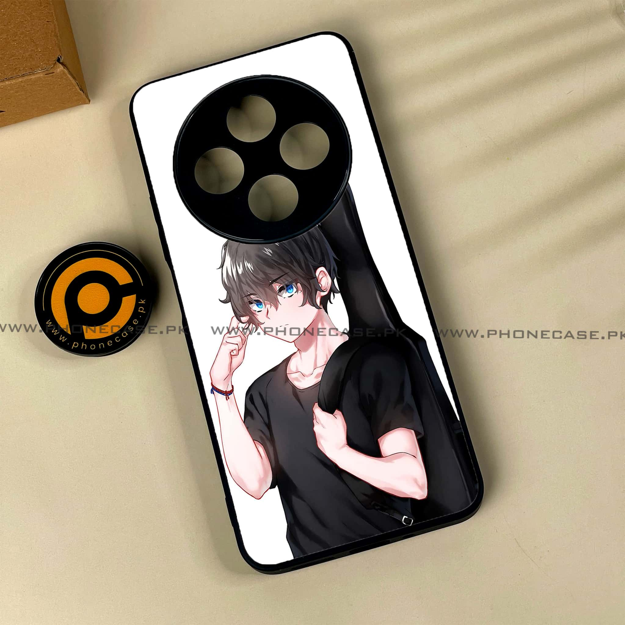 Xiaomi Redmi 14c - Anime Series - Premium Printed Glass soft Bumper shock Proof Case