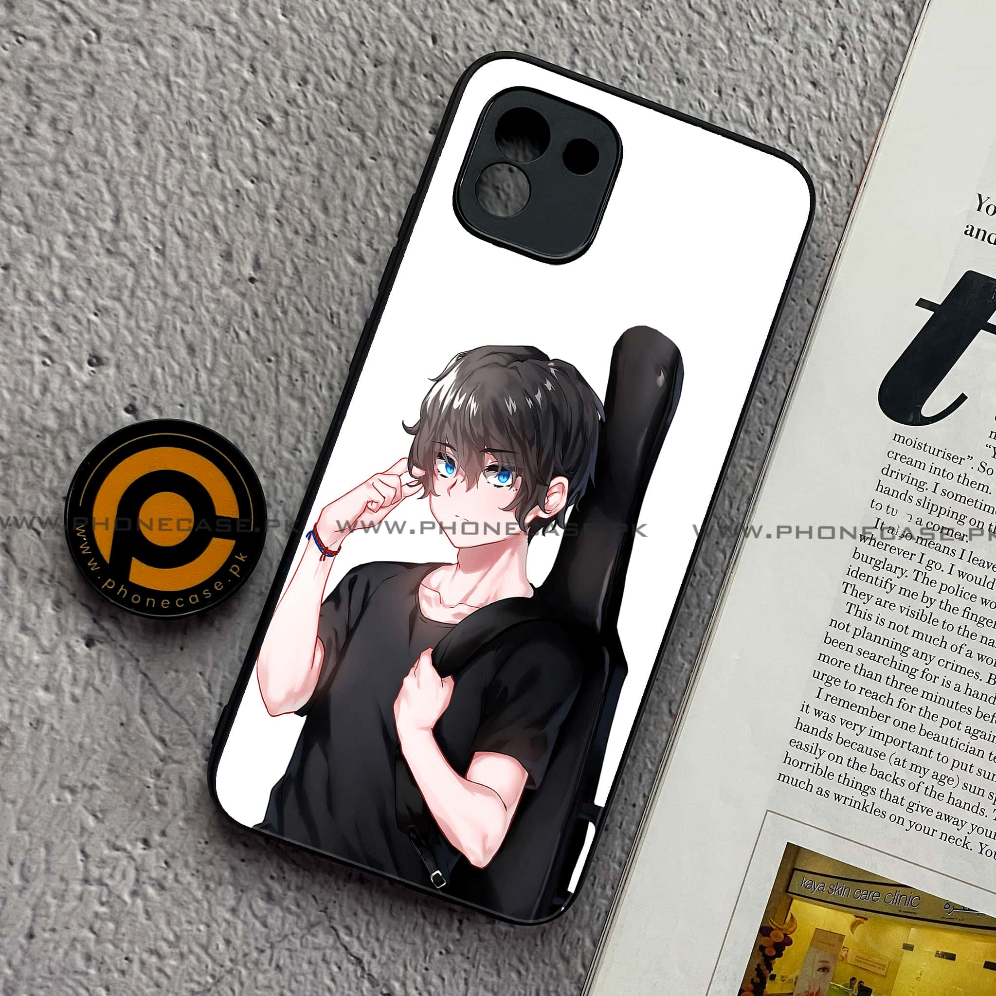 Samsung Galaxy A03 - Anime Series - Premium Printed Glass soft Bumper shock Proof Case