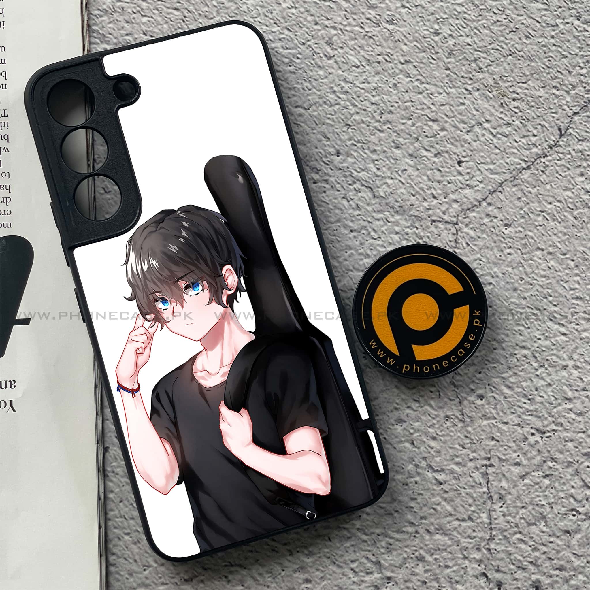 Samsung Galaxy S22 - Anime Series - Premium Metal Printed soft Bumper shock Proof Case