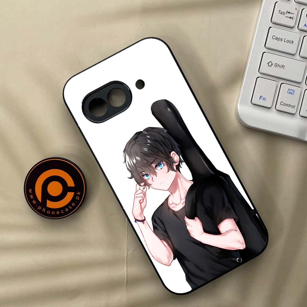 Google Pixel 9a - Anime Series - Premium Metal Printed soft Bumper Shock Proof Case