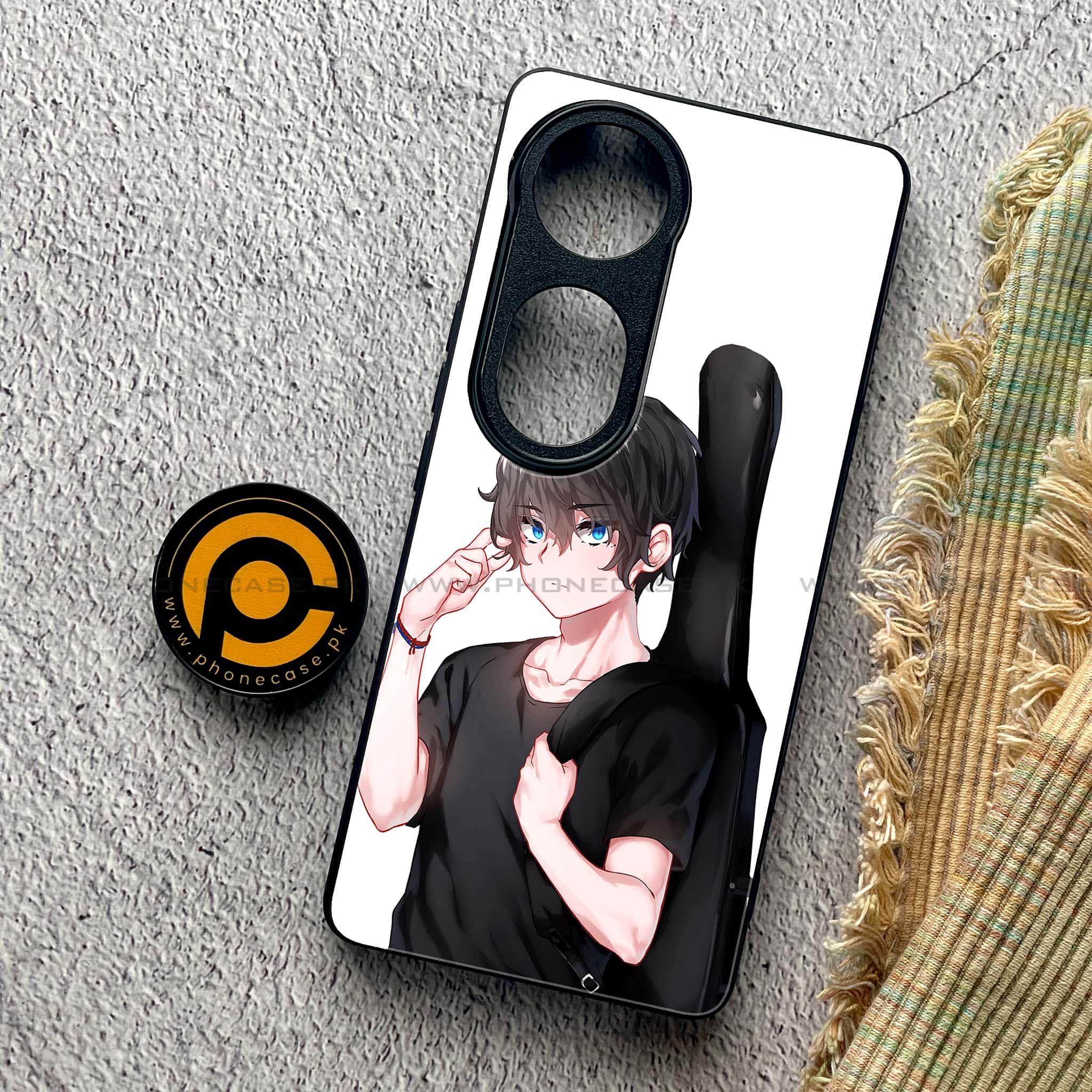 Vivo V40 Pro - Anime Series - Premium Metal Printed soft Bumper shock Proof Case
