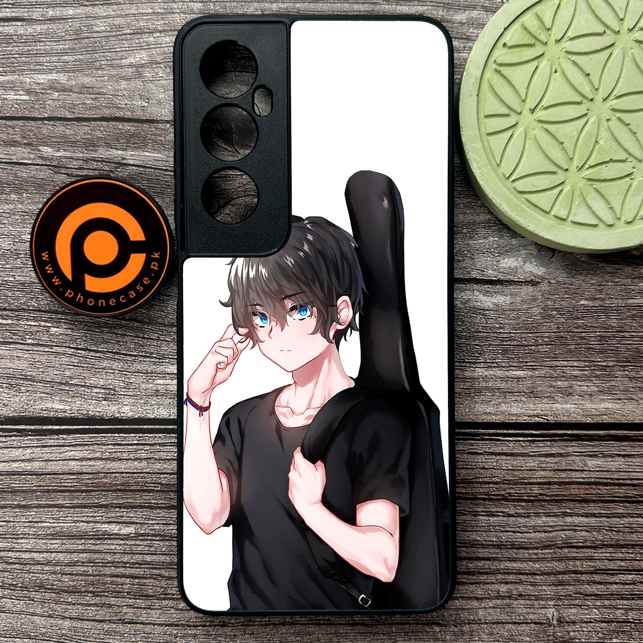 Realme C65  - Anime Series - Premium Metal Printed soft Bumper shock Proof Case