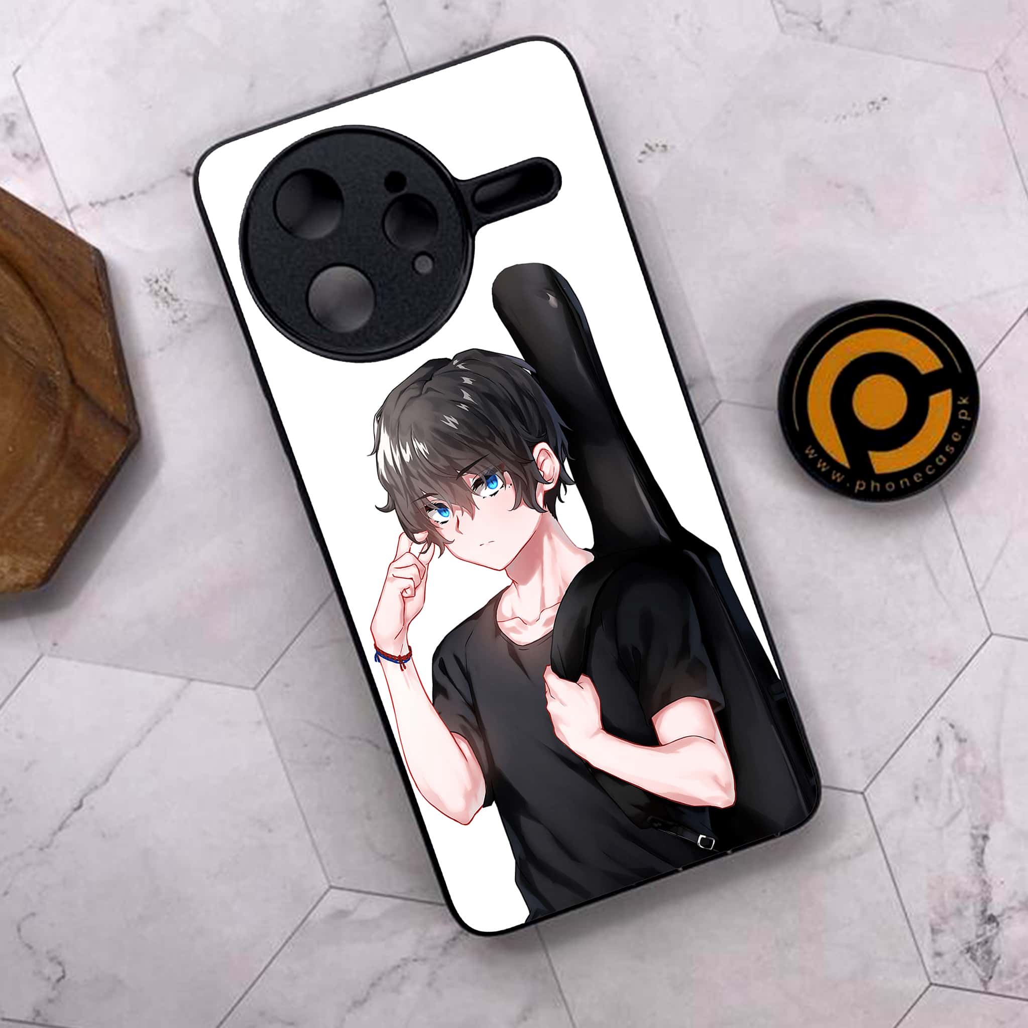 Xiaomi Poco F7 Ultra 5G - Anime Series - Premium Metal Printed soft Bumper shock Proof Case