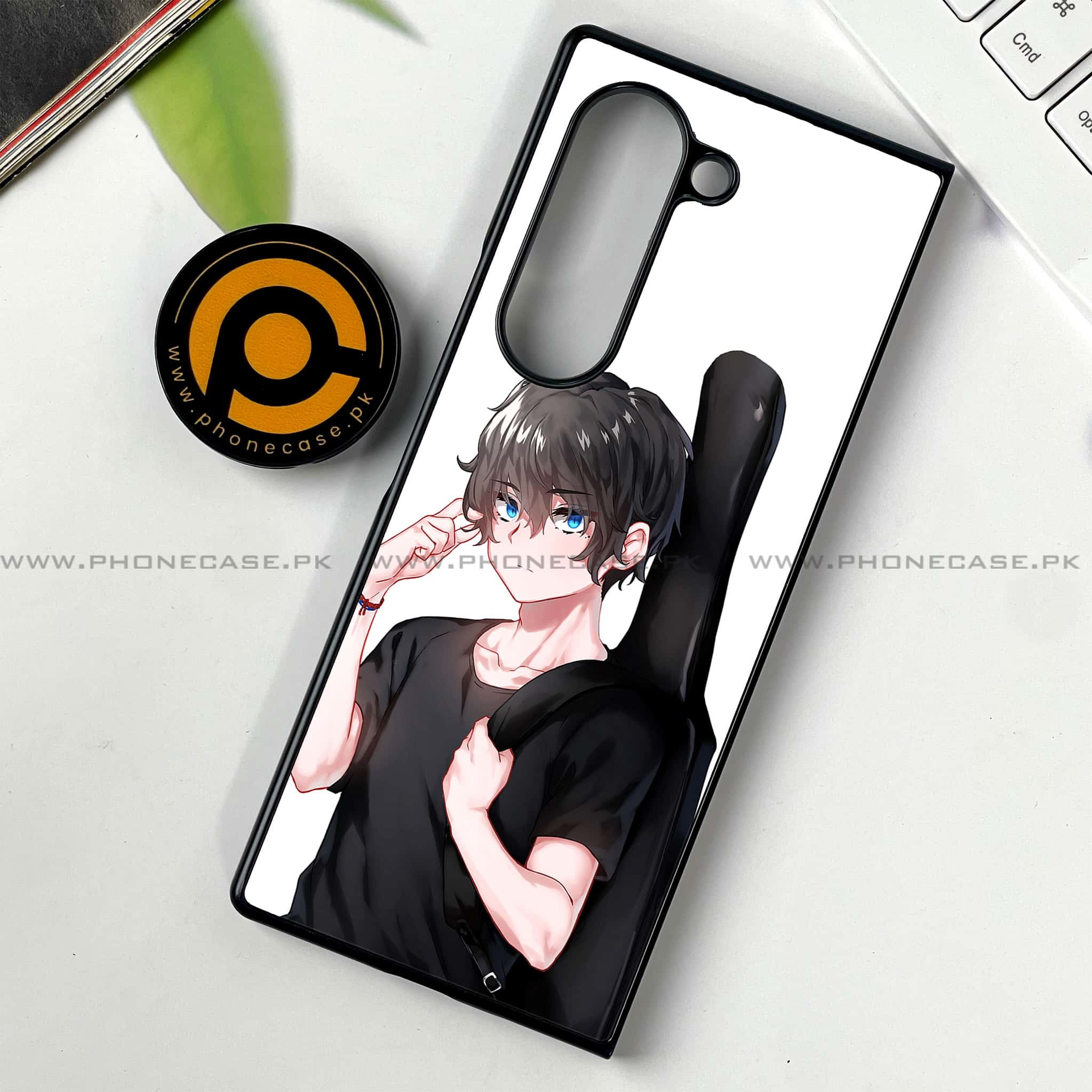 Samsung Galaxy Z Fold 6 - Anime Series - Premium Printed Metal soft Bumper shock Proof Case