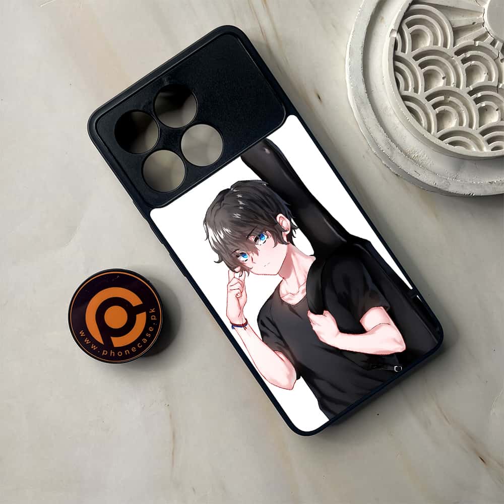 Xiaomi Poco F6 Pro - Anime Series - Premium Metal Printed soft Bumper shock Proof Case