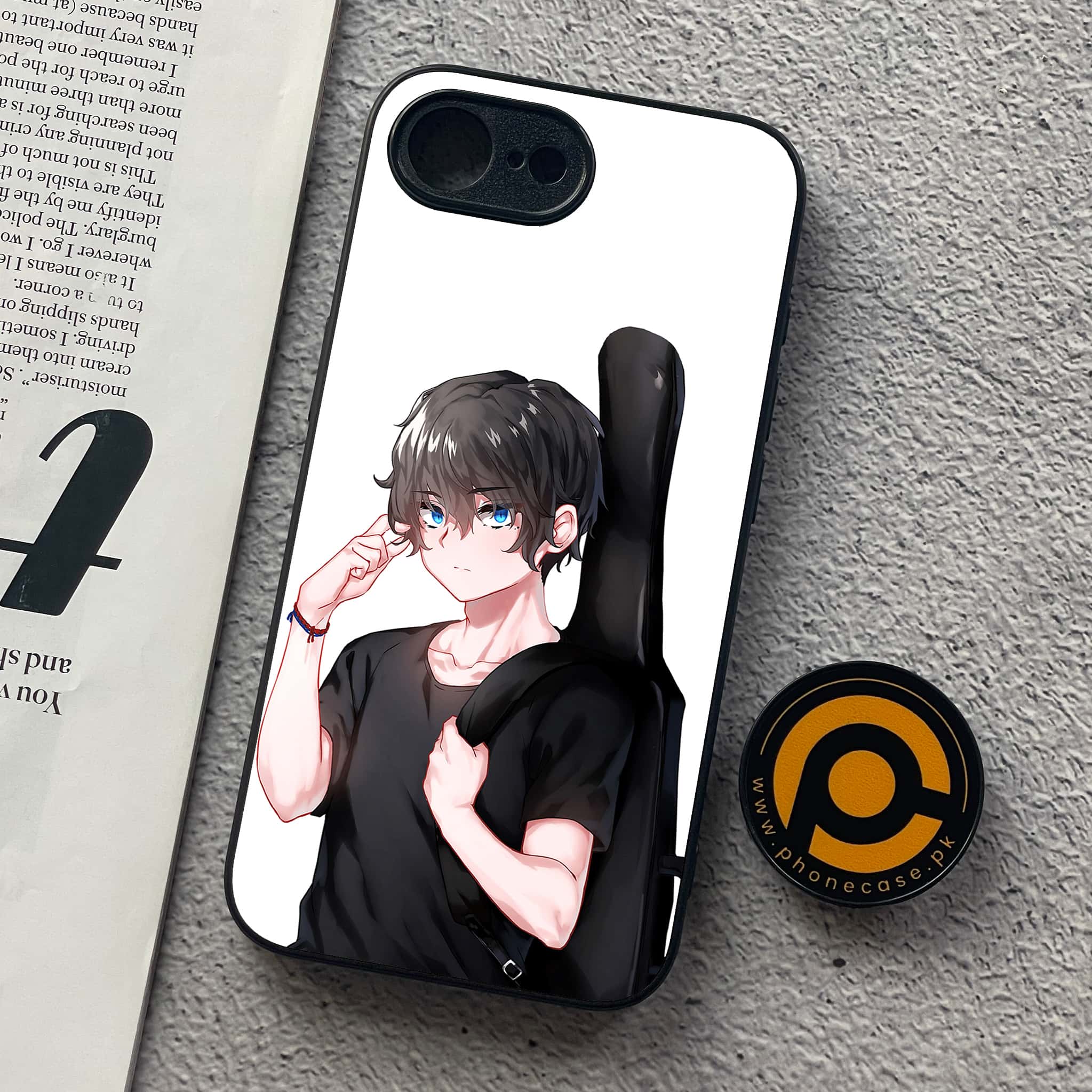 iPhone 16e - Anime Series - Premium Metal  Printed soft Bumper shock Proof Case
