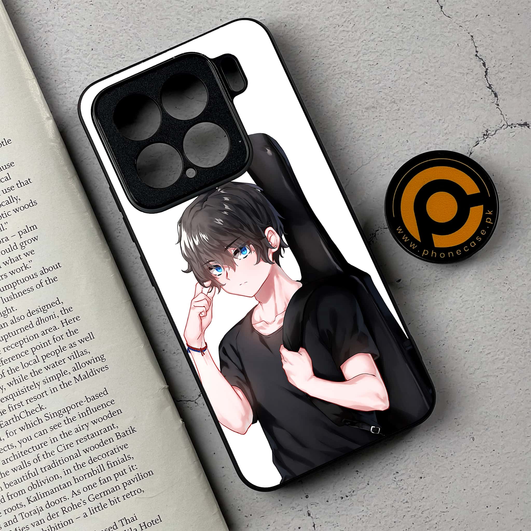 Xiaomi 15 - Anime Series - Premium Metal Printed soft Bumper shock Proof Case