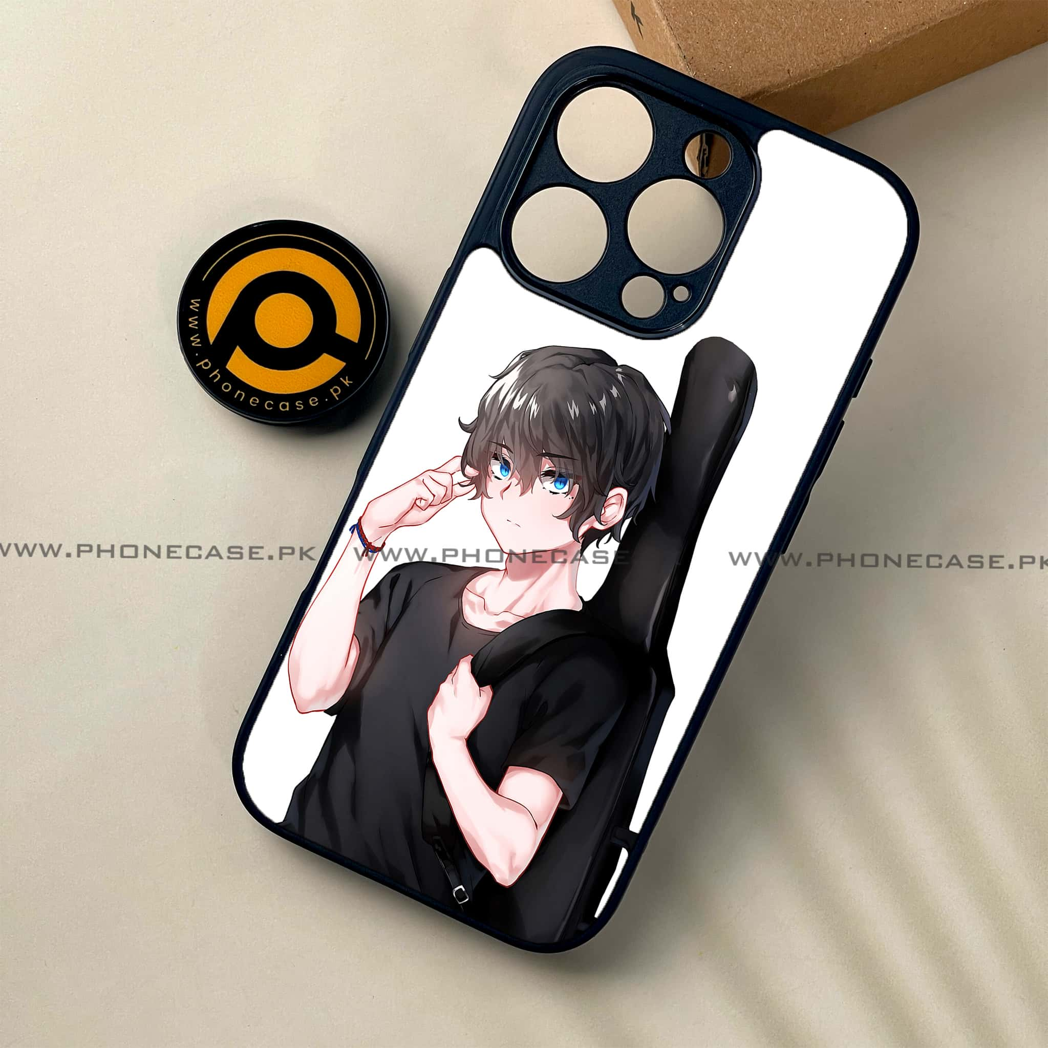 iPhone 16 Pro - Anime Series - Premium Printed Glass soft Bumper shock Proof Case