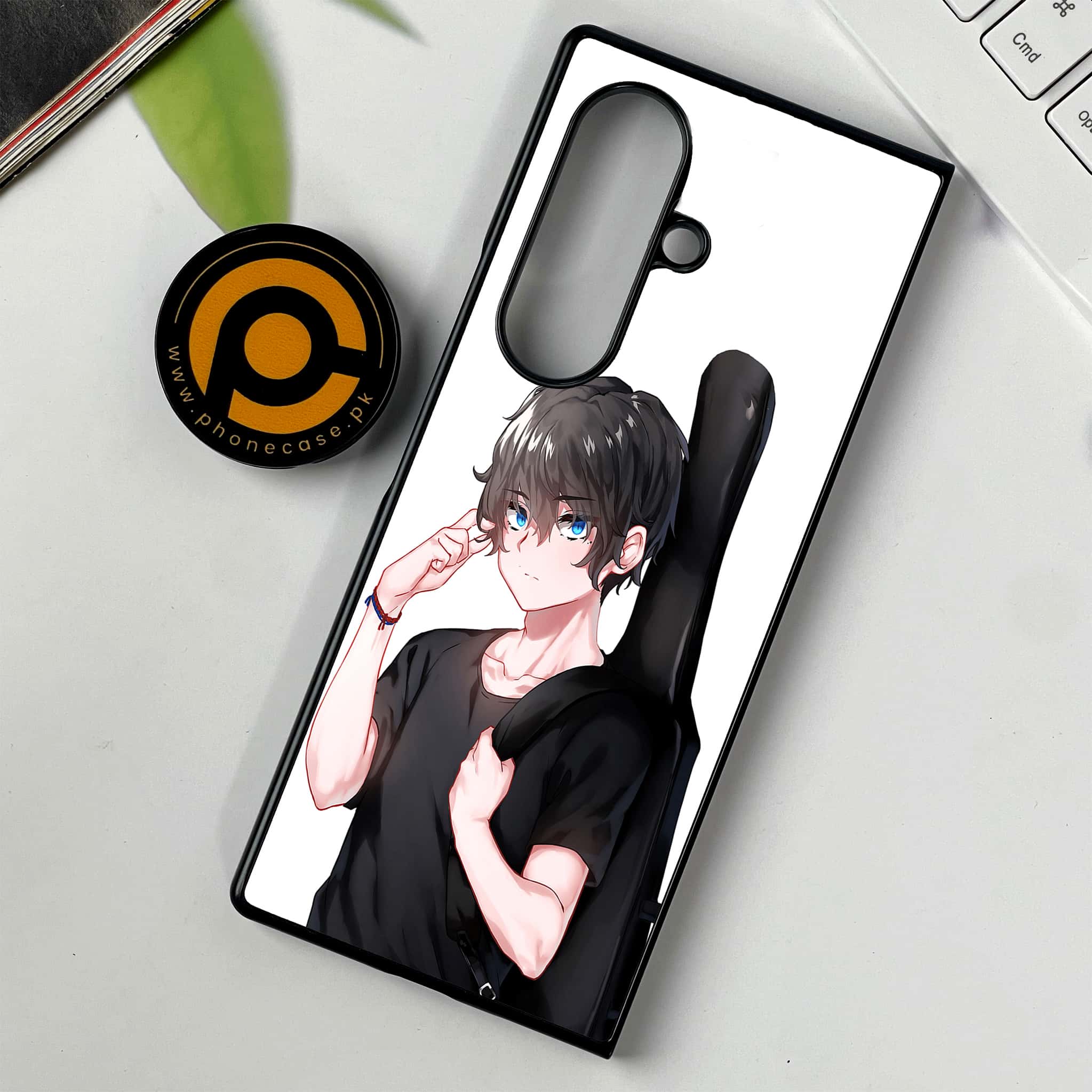 Samsung Galaxy Z Fold 7 - Anime Series - Premium Metal Printed soft Bumper shock Proof Case