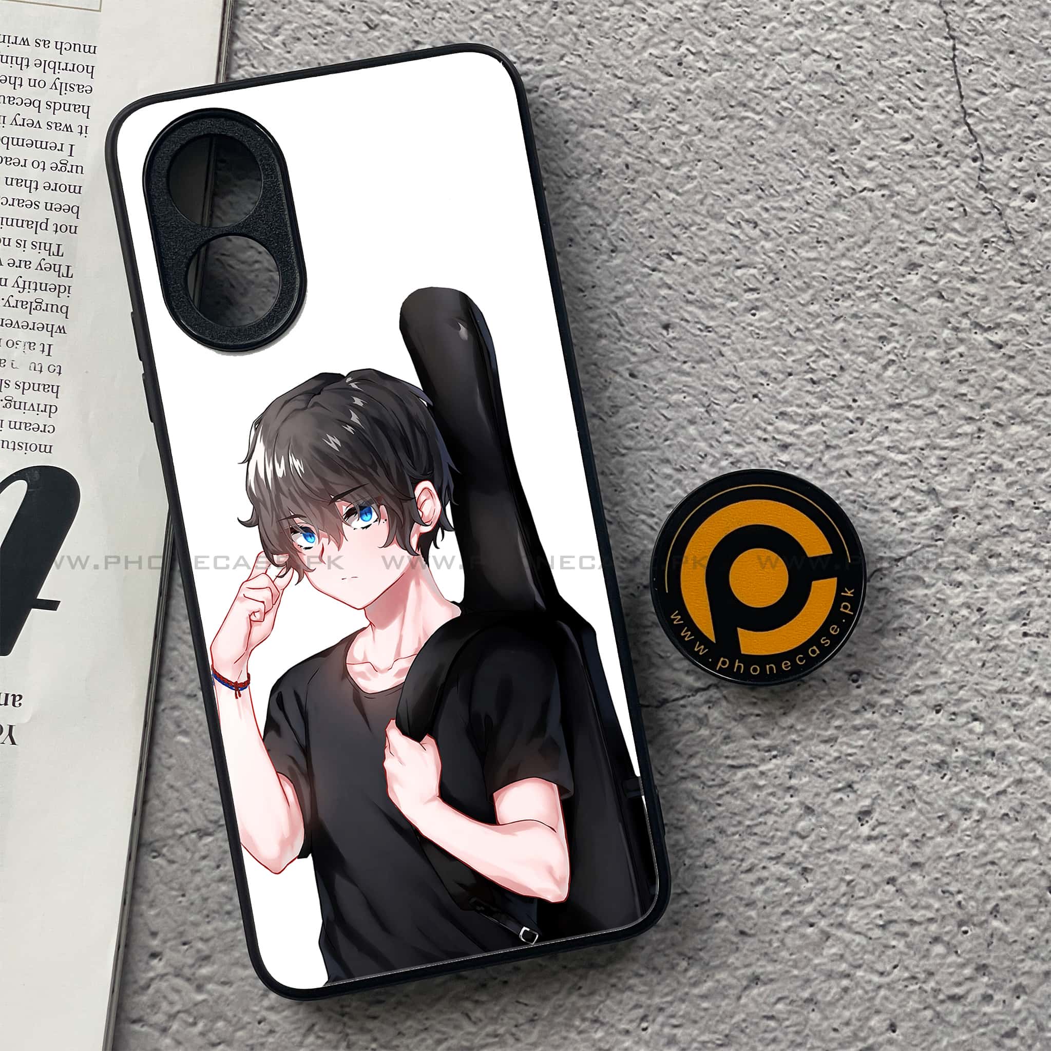 Oppo A38 4G - Anime Series - Premium Printed Metal soft Bumper shock Proof Case