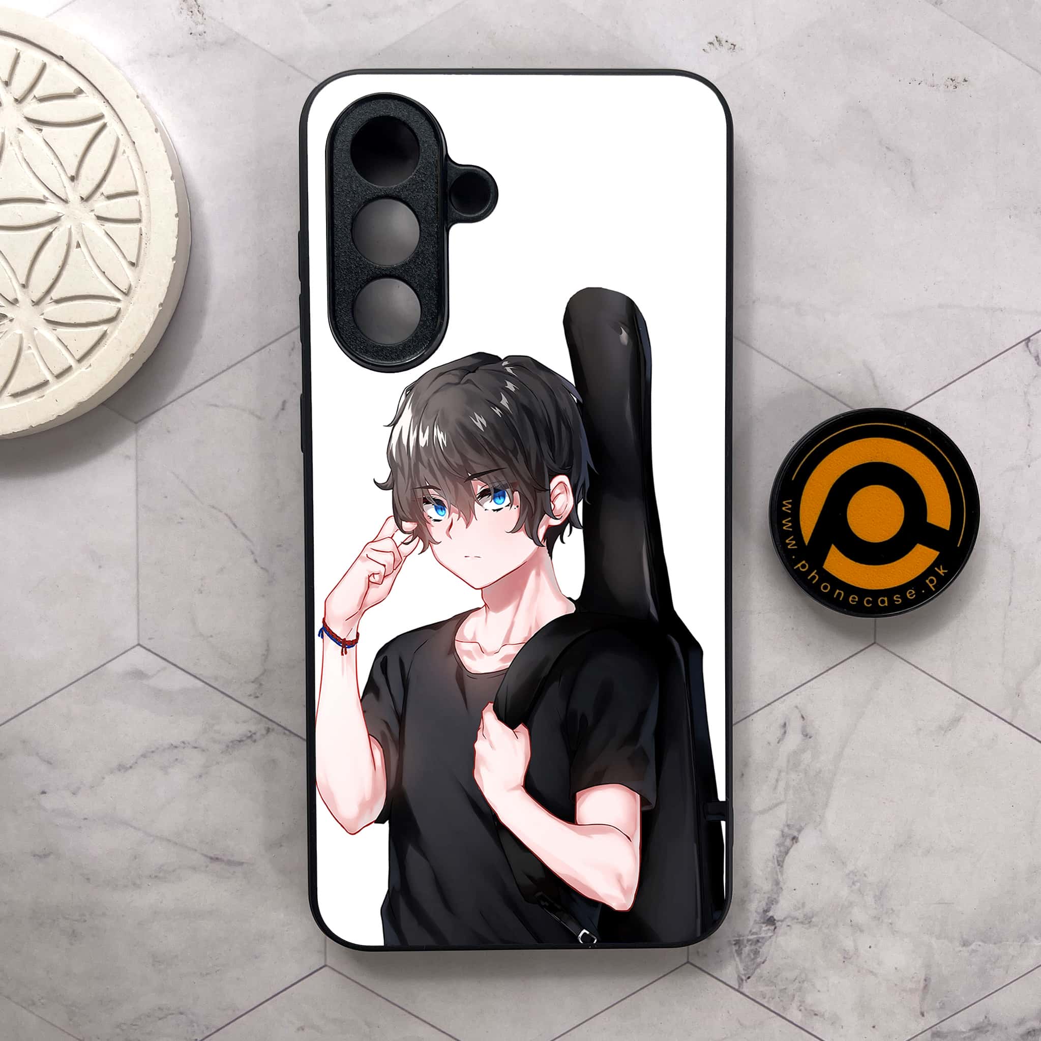Samsung Galaxy A36 5G - Anime Series- Premium Metal Printed soft Bumper shock Proof Case