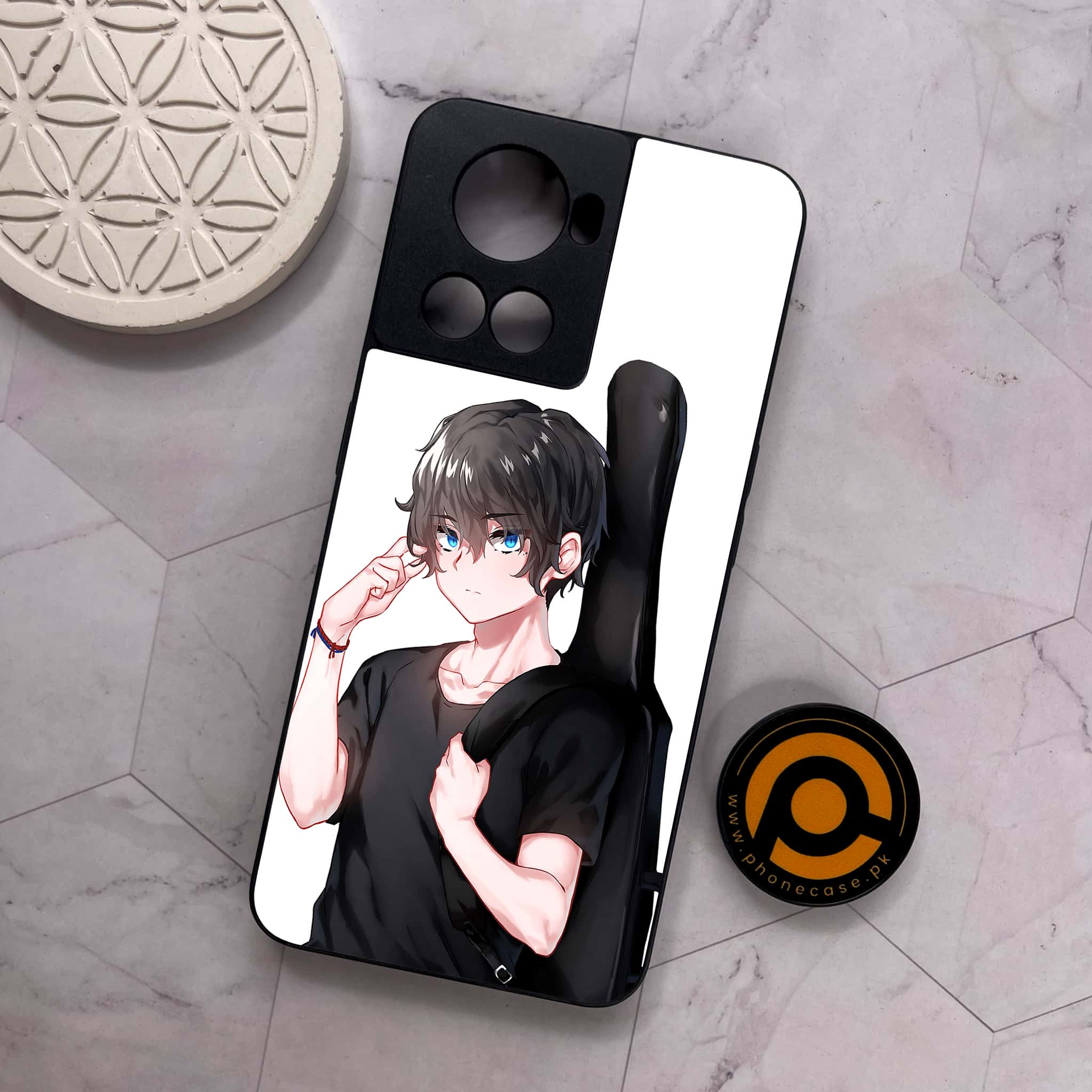 OnePlus 10R - Anime Series - Premium Metal Printed soft Bumper shock Proof Case