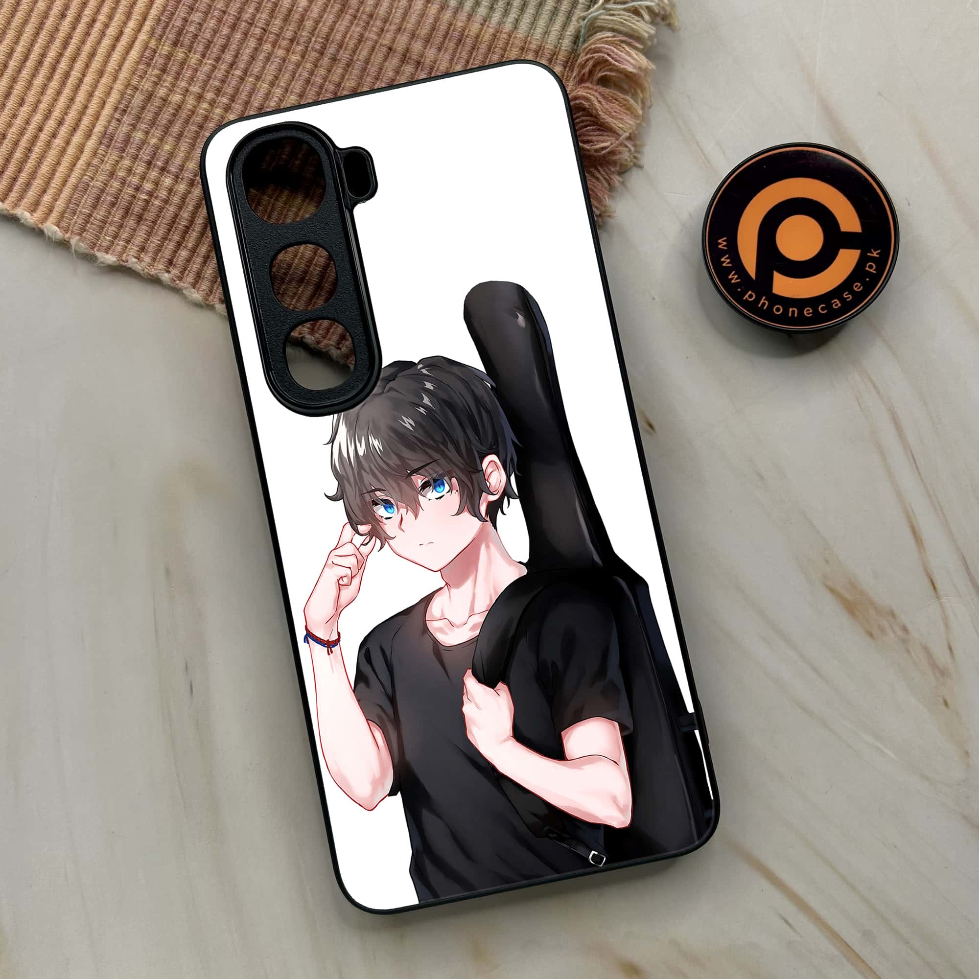 Vivo Y400 - Anime Series - Premium Metal Printed soft Bumper shock Proof Case