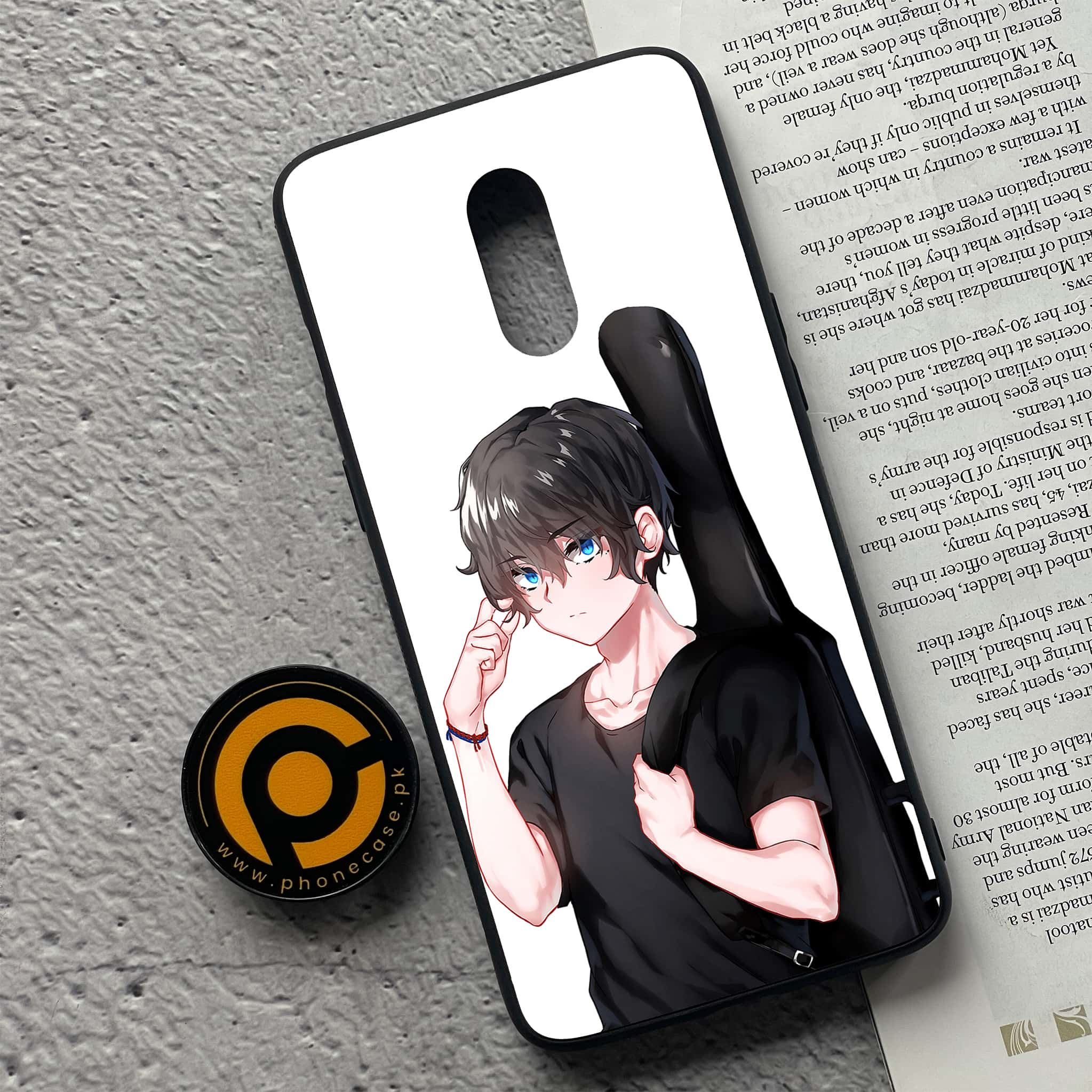 OnePlus 7 - Anime Series - Premium Printed Glass soft Bumper shock Proof Case