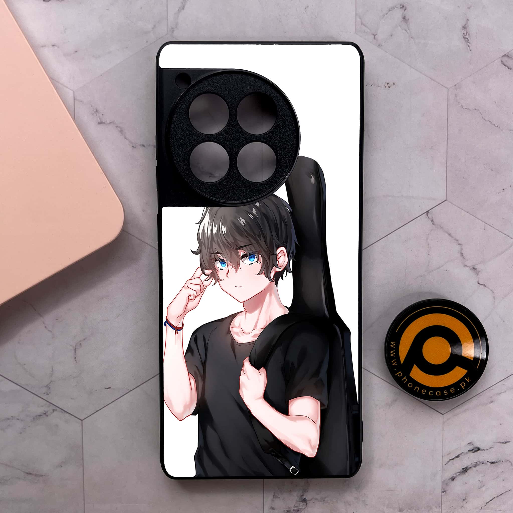 OnePlus 12R - Anime Series - Premium Metal Printed soft Bumper shock Proof Case