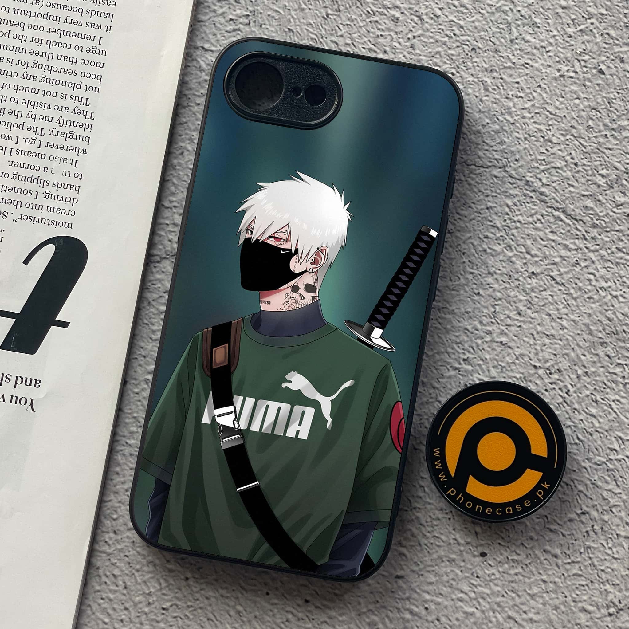 iPhone 16e - Anime Series - Premium Metal  Printed soft Bumper shock Proof Case