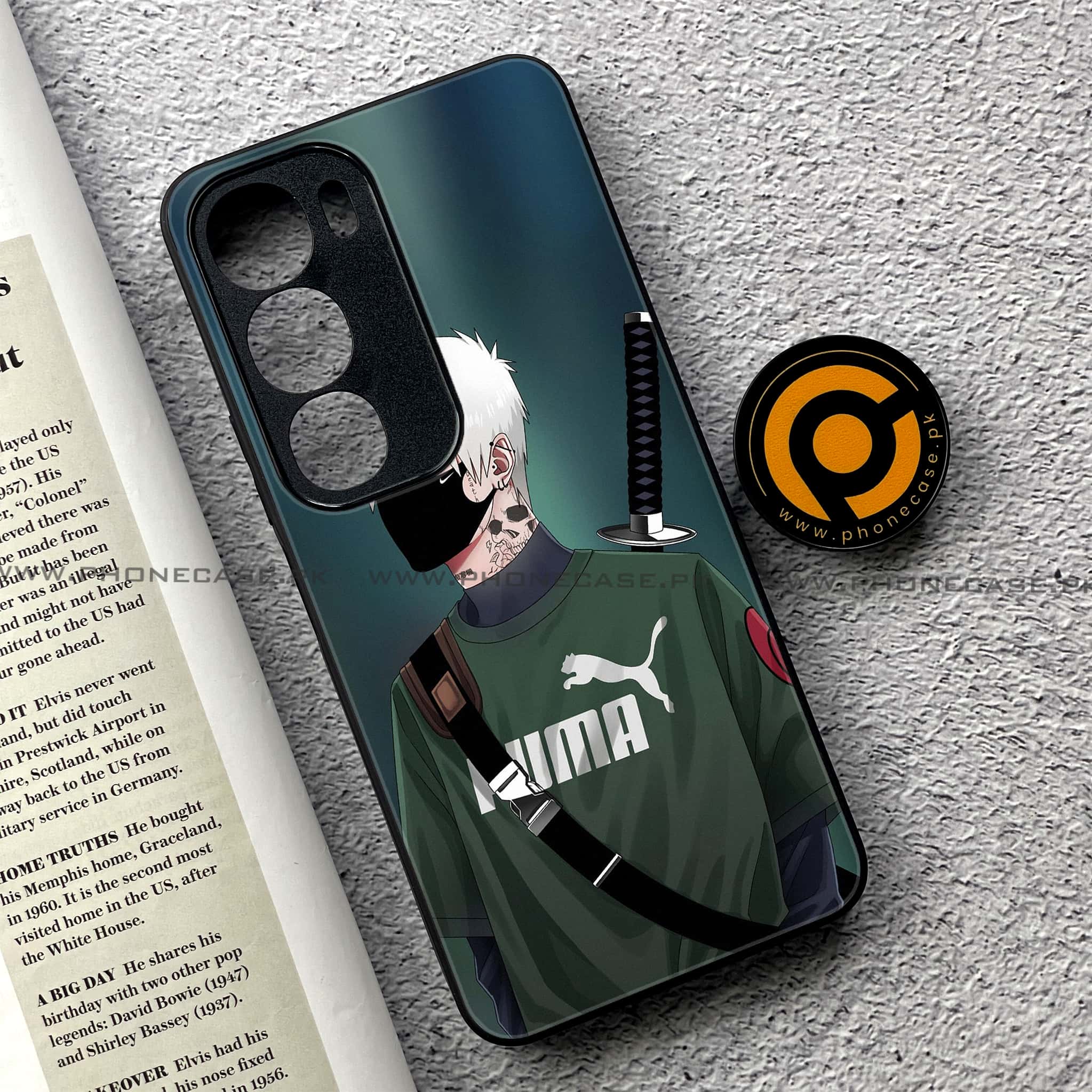 Vivo Y19s Pro - Anime Series - Premium Metal Printed soft Bumper shock Proof Case