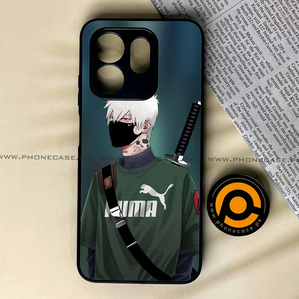Infinix Hot 50i / Infinix Smart 9 - Anime  Design 3 - Premium Metal Printed soft Bumper shock Proof Case