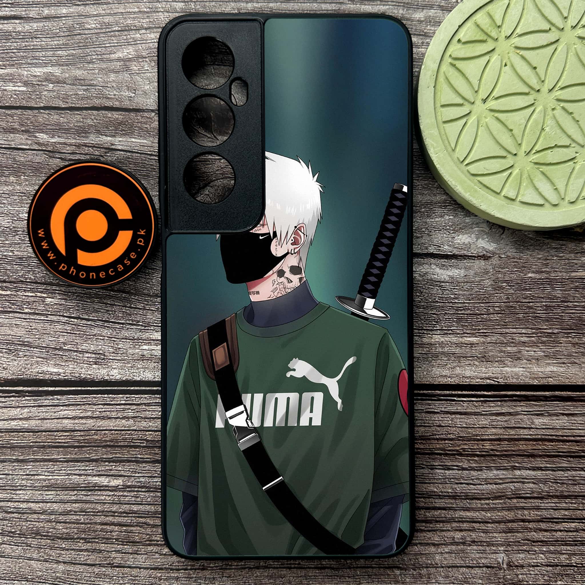 Realme C65  - Anime Series - Premium Metal Printed soft Bumper shock Proof Case