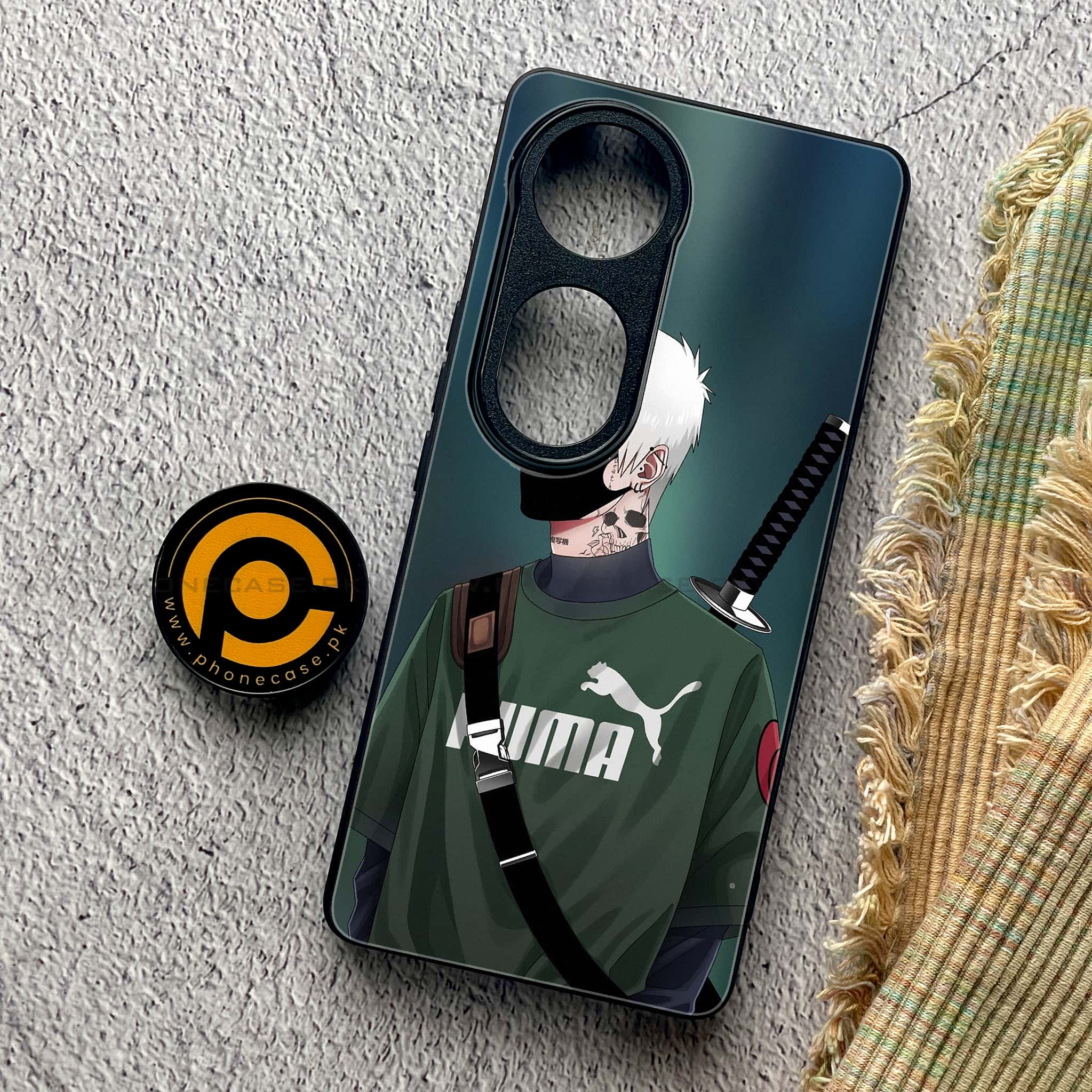 Vivo V40 Pro - Anime Series - Premium Metal Printed soft Bumper shock Proof Case