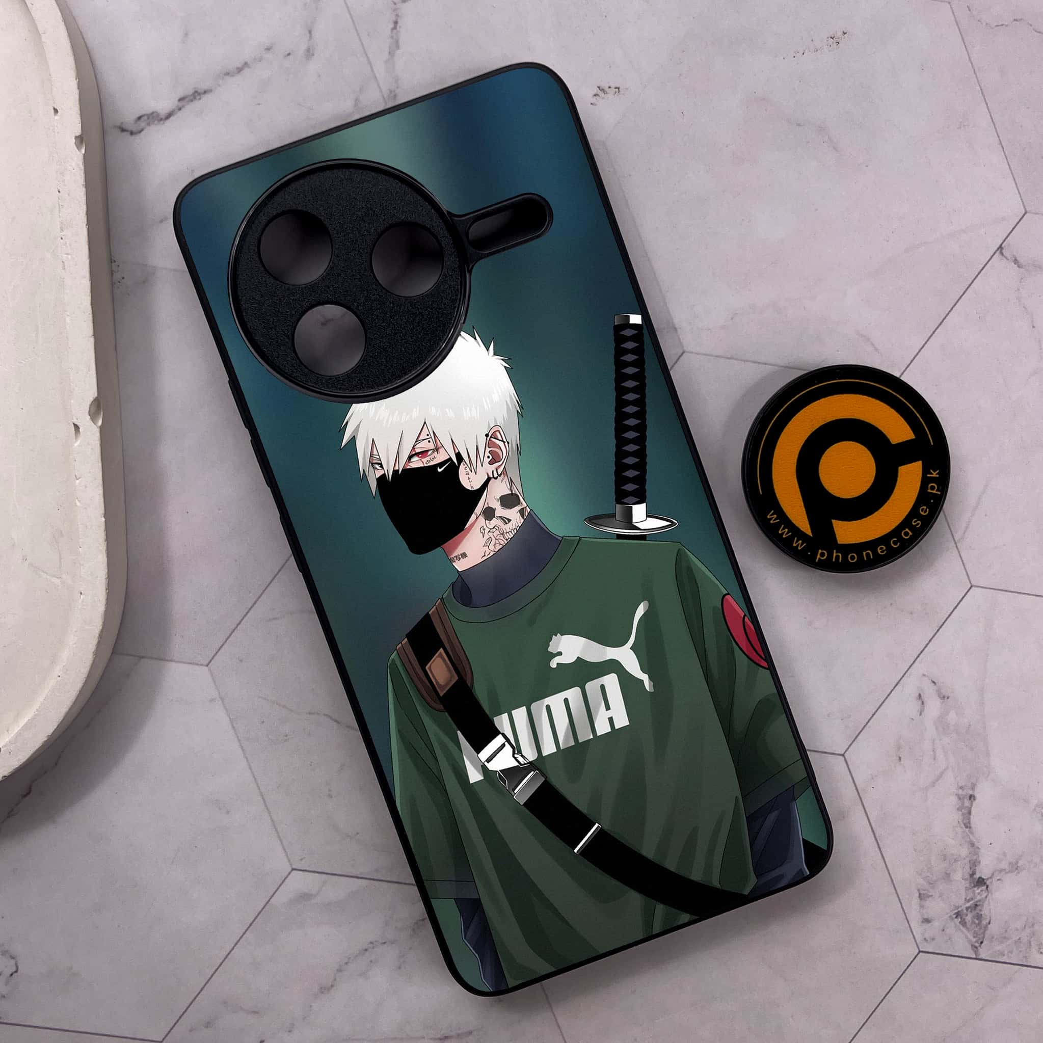 Xiaomi Poco F7 Pro 5G - Anime Series - Premium Metal Printed soft Bumper shock Proof Case