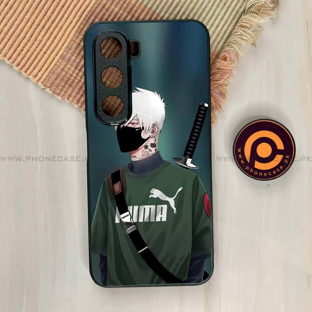 Infinix Hot 60i - Anime Series - Premium Metal Printed soft Bumper shock Proof Case