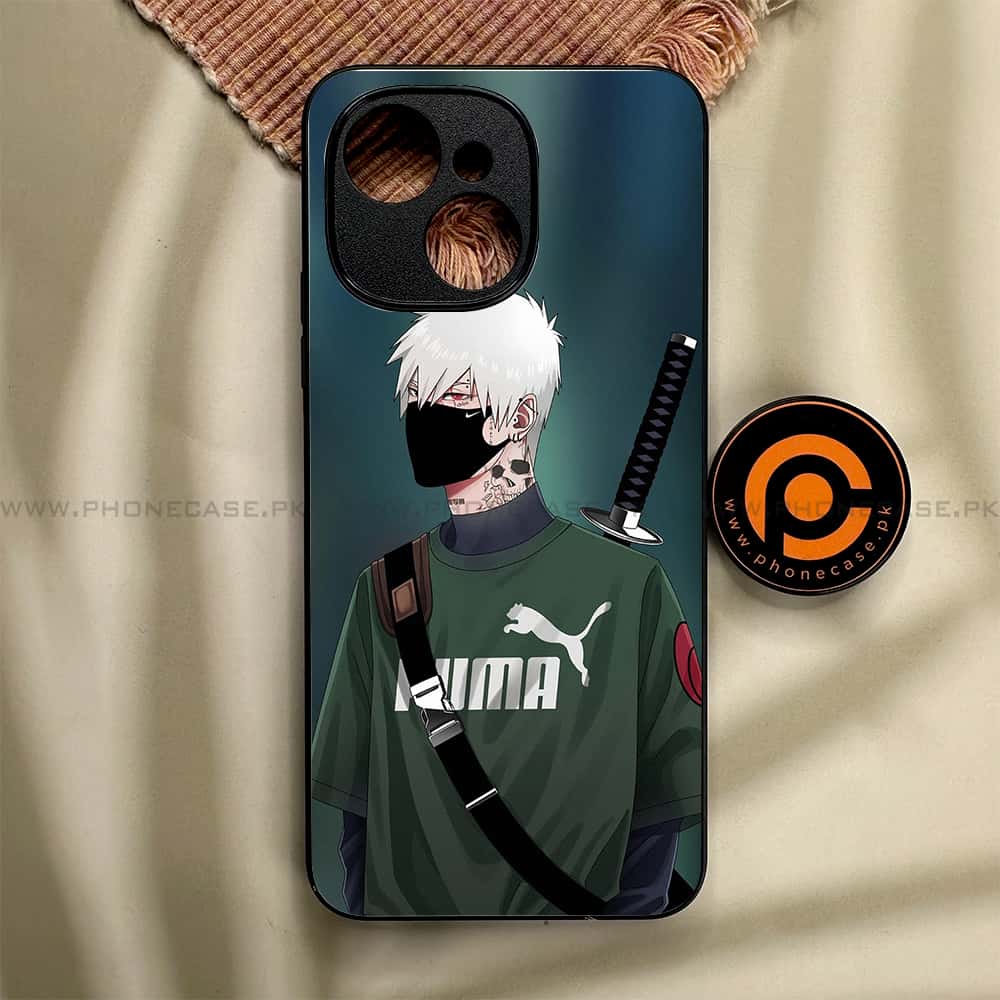 Tecno Spark 40C - Anime Series - Premium Metal Printed soft Bumper shock Proof Case