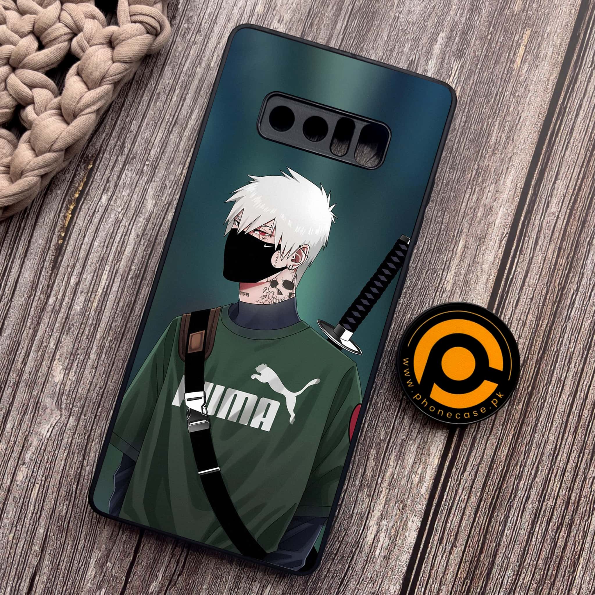 Samsung Galaxy Note 8 - Anime Series - Premium Metal Printed soft Bumper shock Proof Case