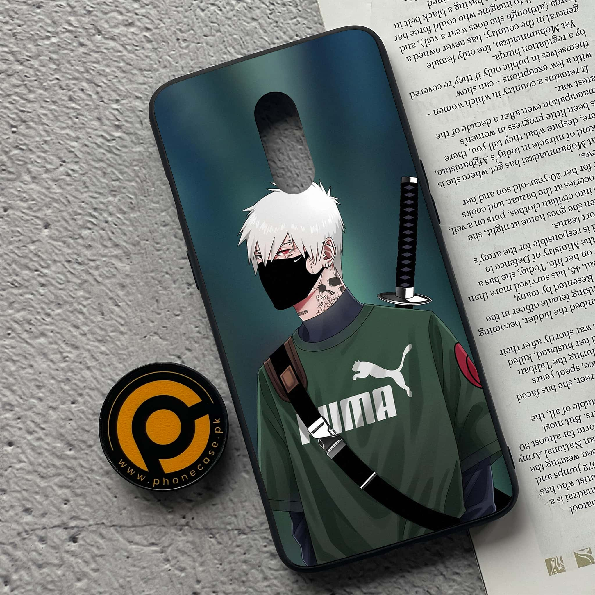 OnePlus 7 - Anime Series - Premium Printed Glass soft Bumper shock Proof Case