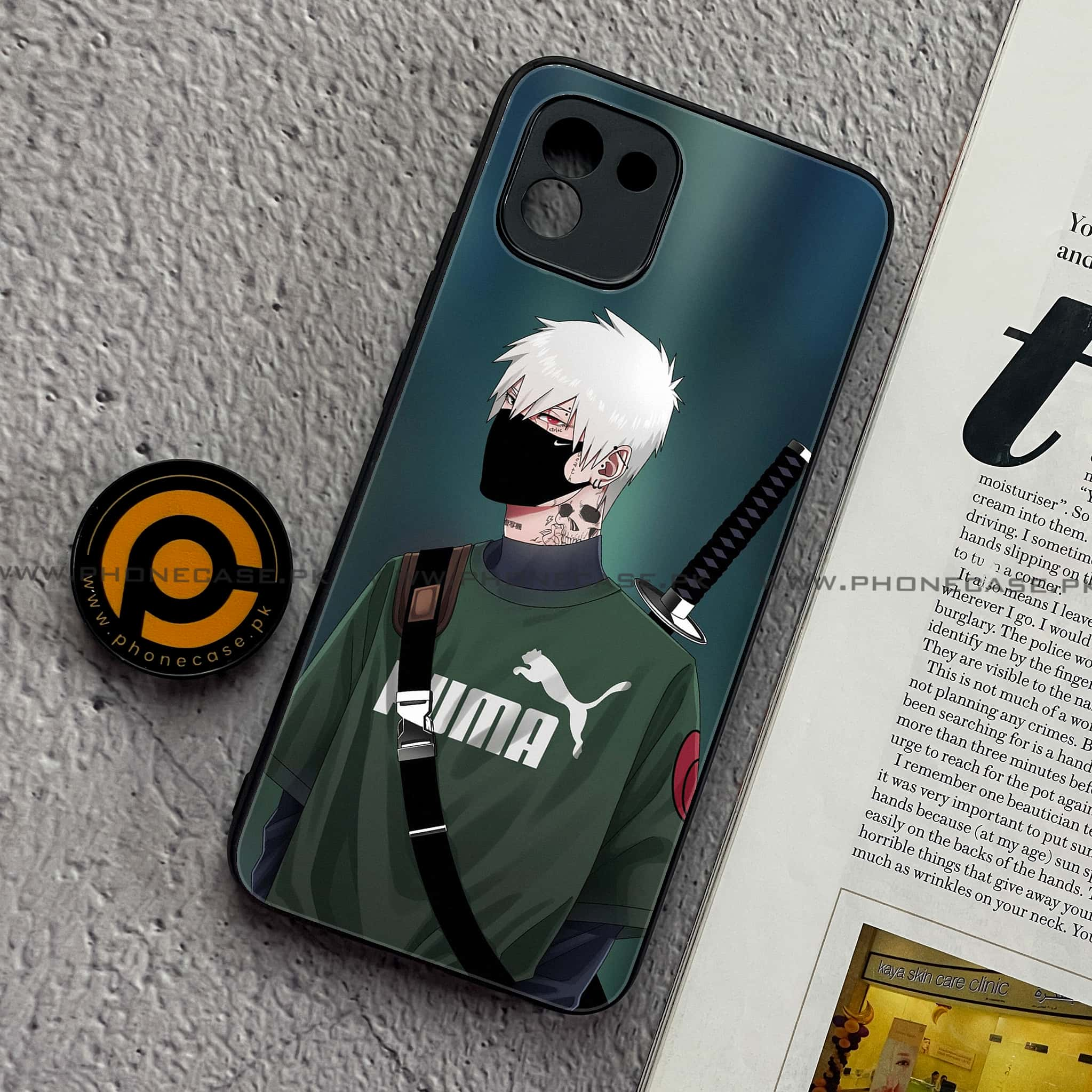 Samsung Galaxy A03 - Anime Series - Premium Printed Glass soft Bumper shock Proof Case