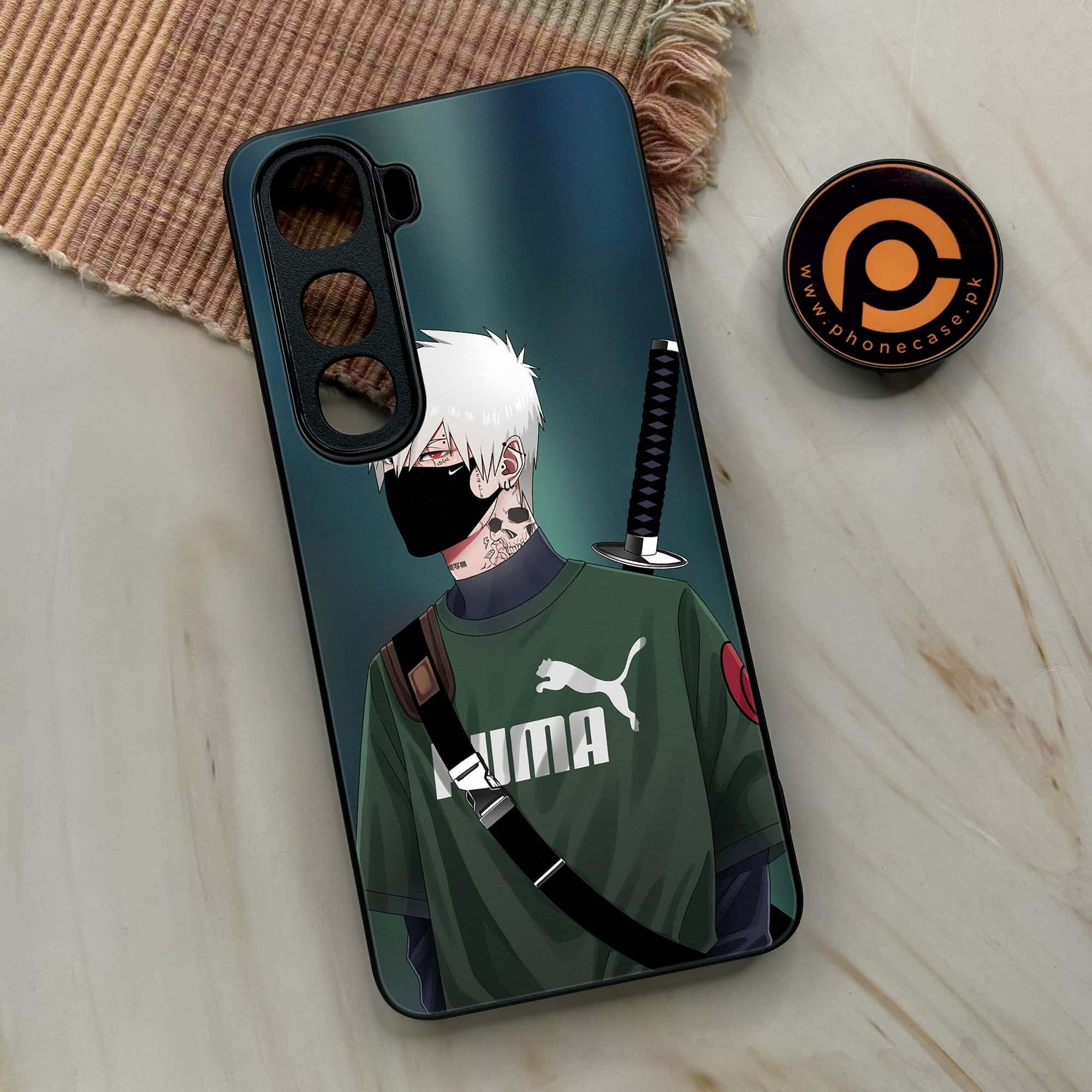 Vivo Y400 - Anime Series - Premium Metal Printed soft Bumper shock Proof Case