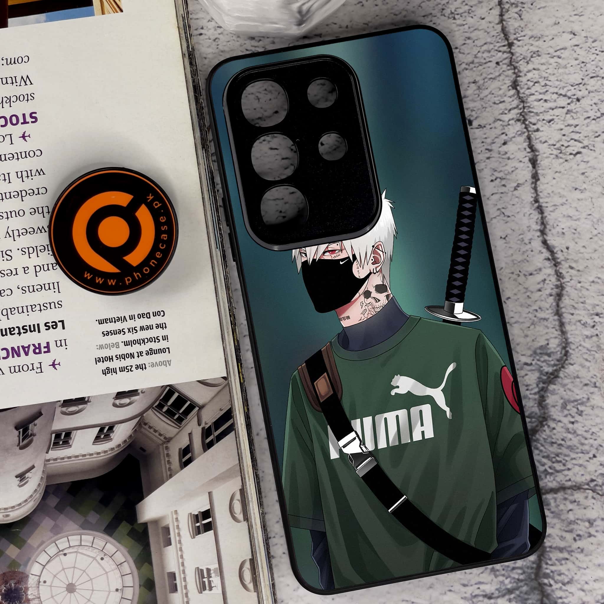 Vivo Y29 4G - Anime Series - Premium Metal Printed soft Bumper Shock Proof Case