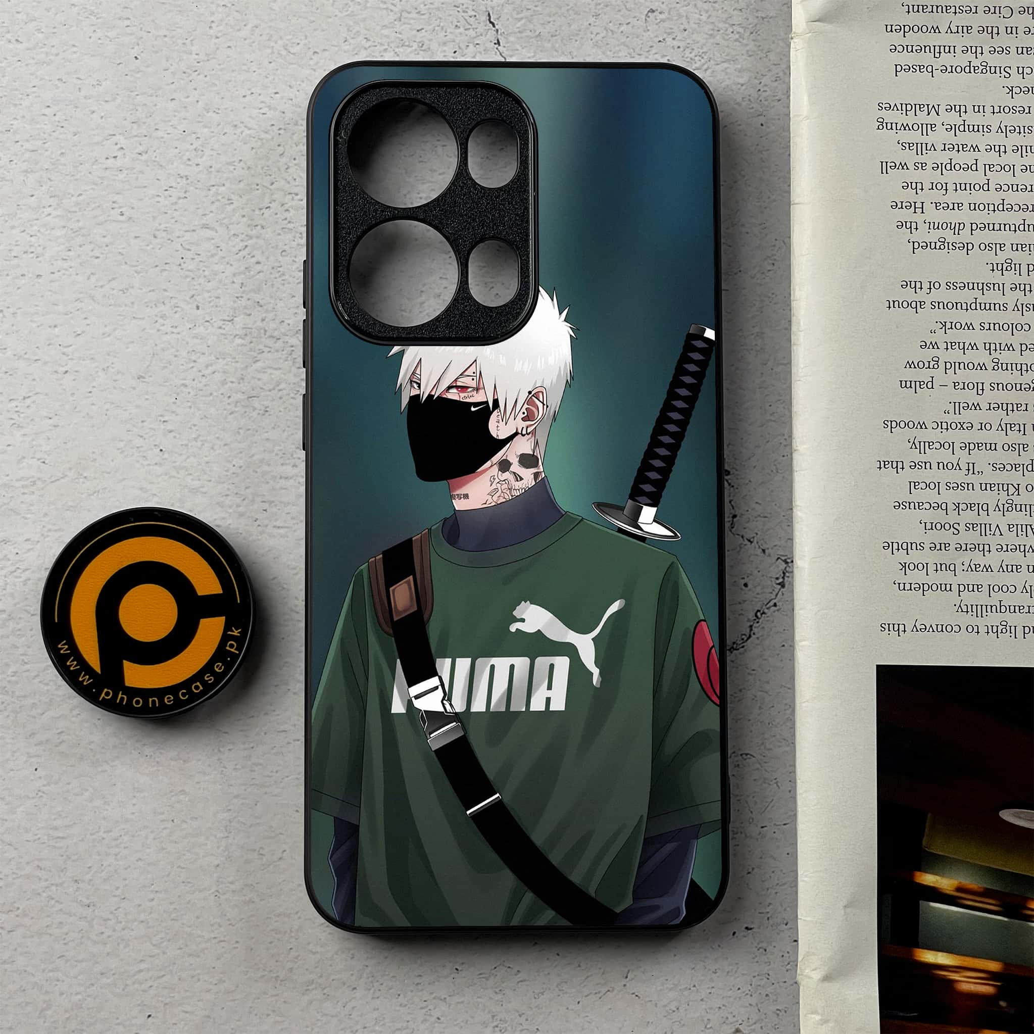 Oppo Reno 13 Pro - Anime Series - Premium Metal Printed Soft Bumper Shockproof Case