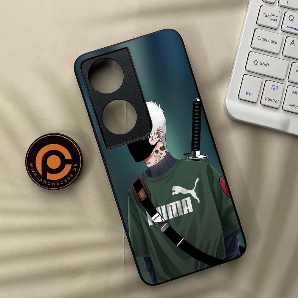 Honor X7b - Anime Series - Premium Metal  Printed soft Bumper shock Proof Case