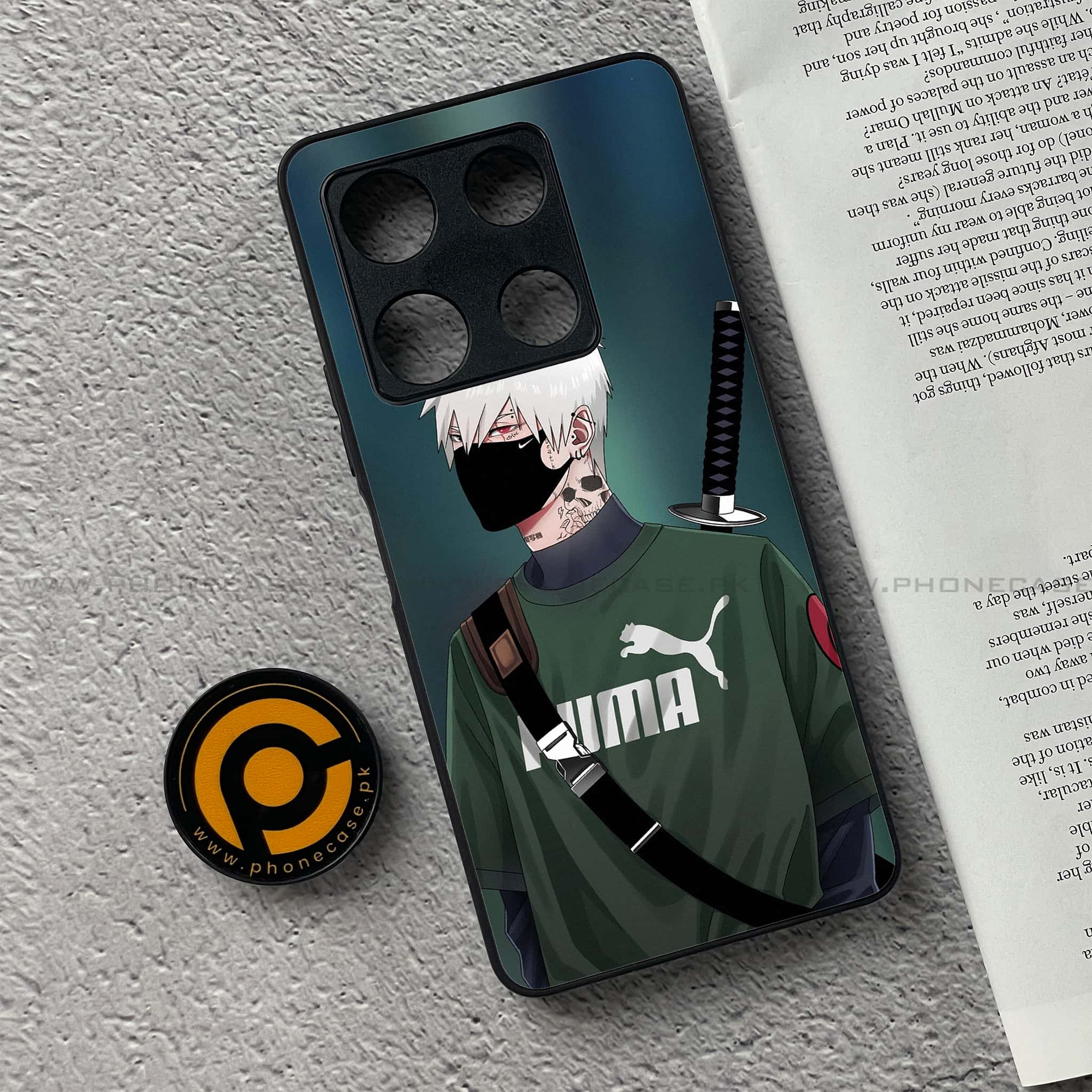 Infinix Note 30 Pro - Anime Series - Premium Metal Printed soft Bumper shock Proof Case