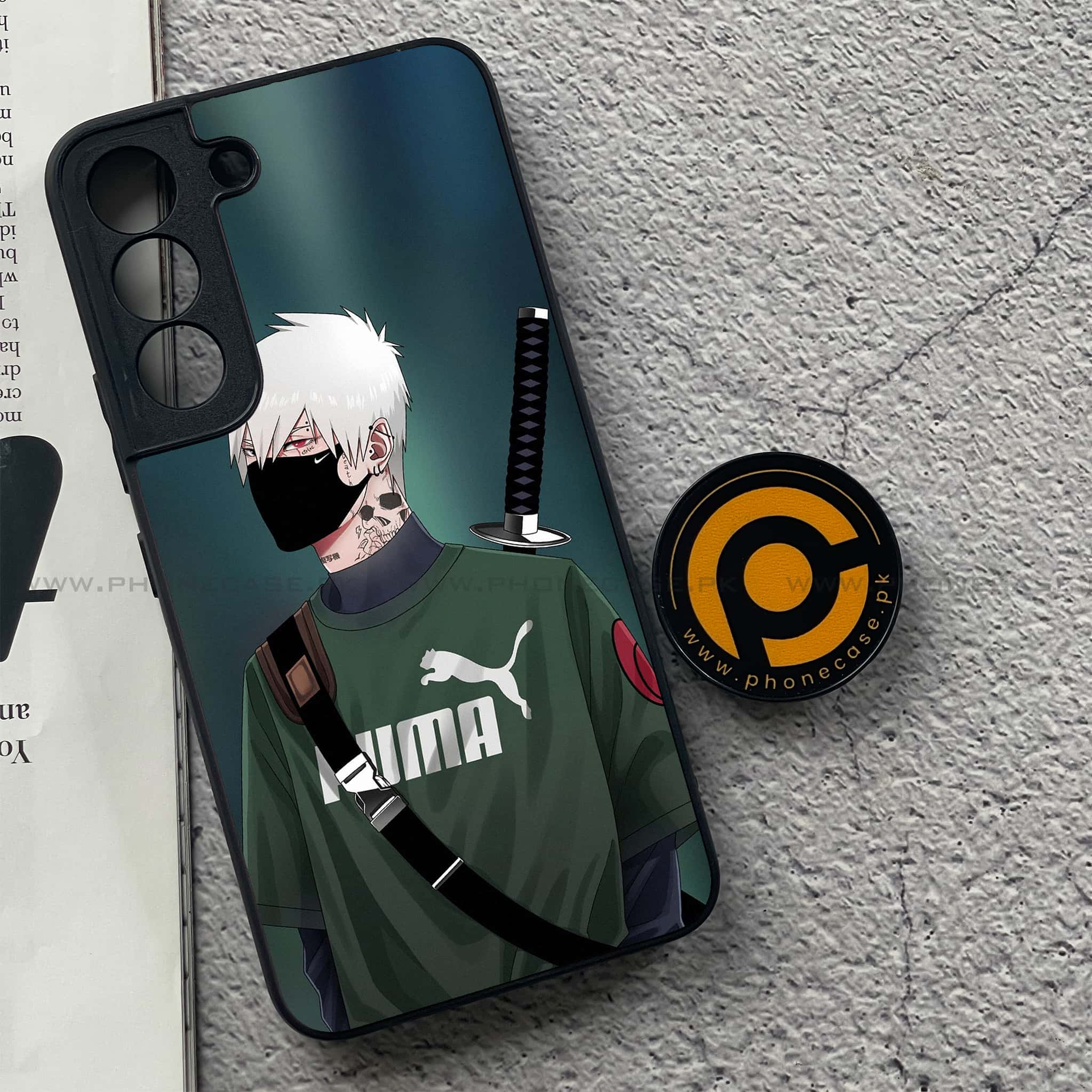 Samsung Galaxy S22 - Anime Series - Premium Metal Printed soft Bumper shock Proof Case