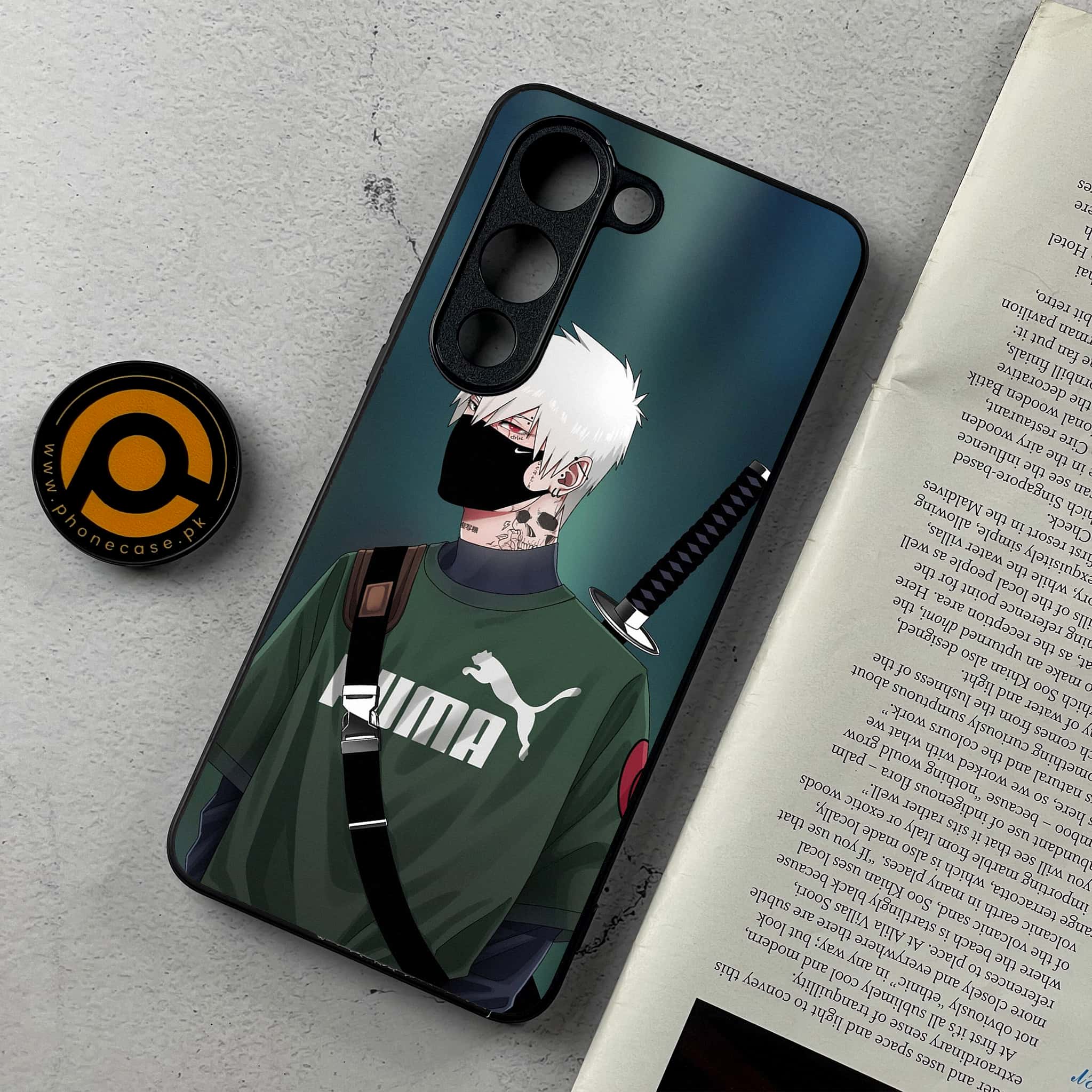 Vivo Y04 - Anime Series - Premium Metal Printed Soft Bumper Shockproof Case