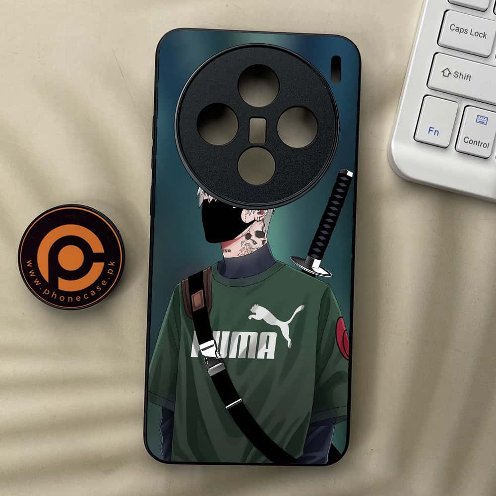 Vivo X200 - Anime Series - Premium Metal  Printed soft Bumper shock Proof Case