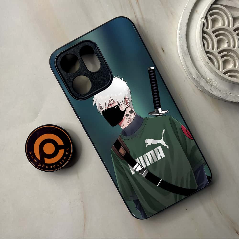 Oppo Reno 14F - Anime Series - Premium Metal Printed Soft Bumper Shockproof Case